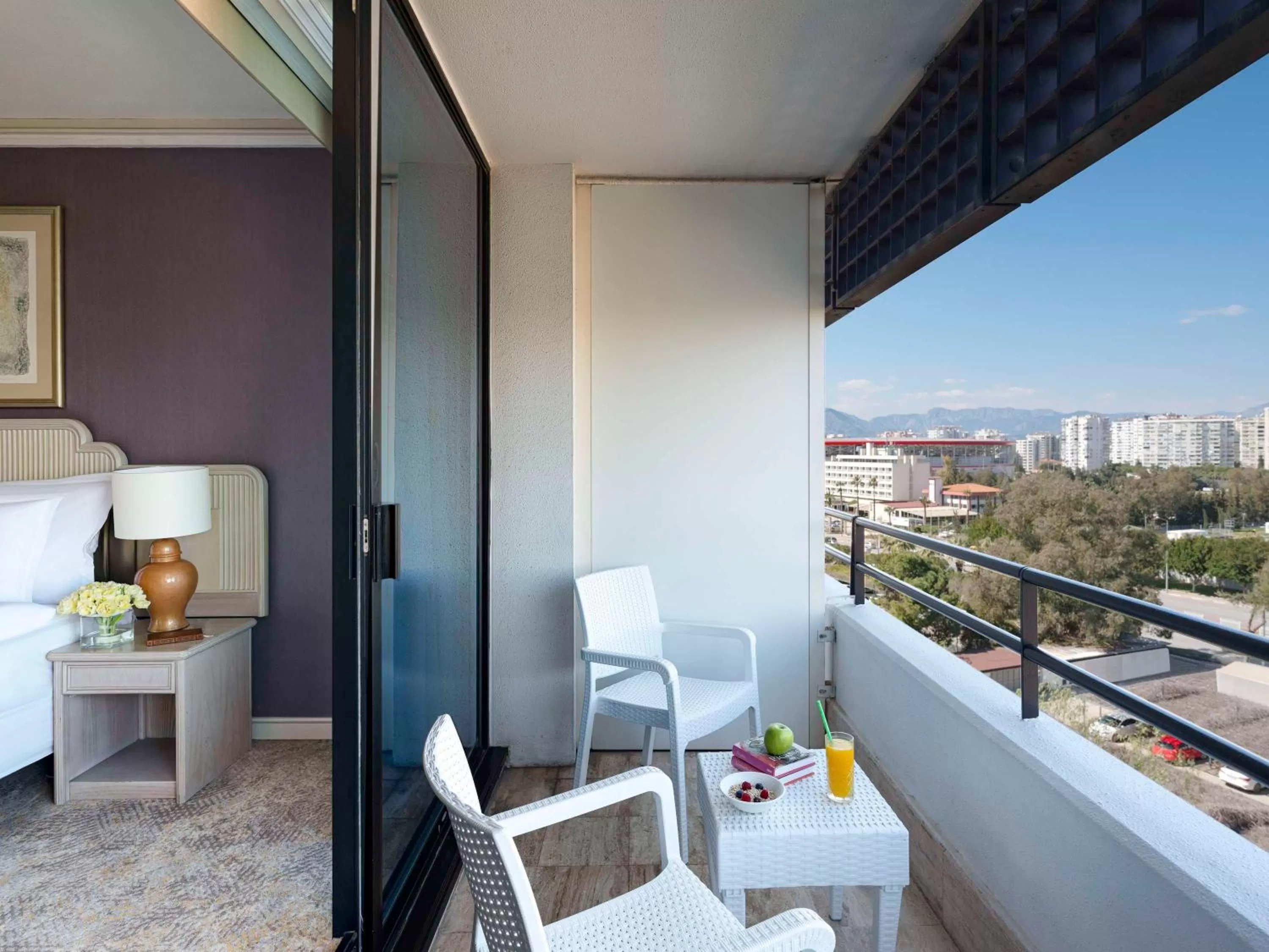 Deluxe Twin Bed Room with City View in Rixos Downtown Antalya - The Land Of Legends Access