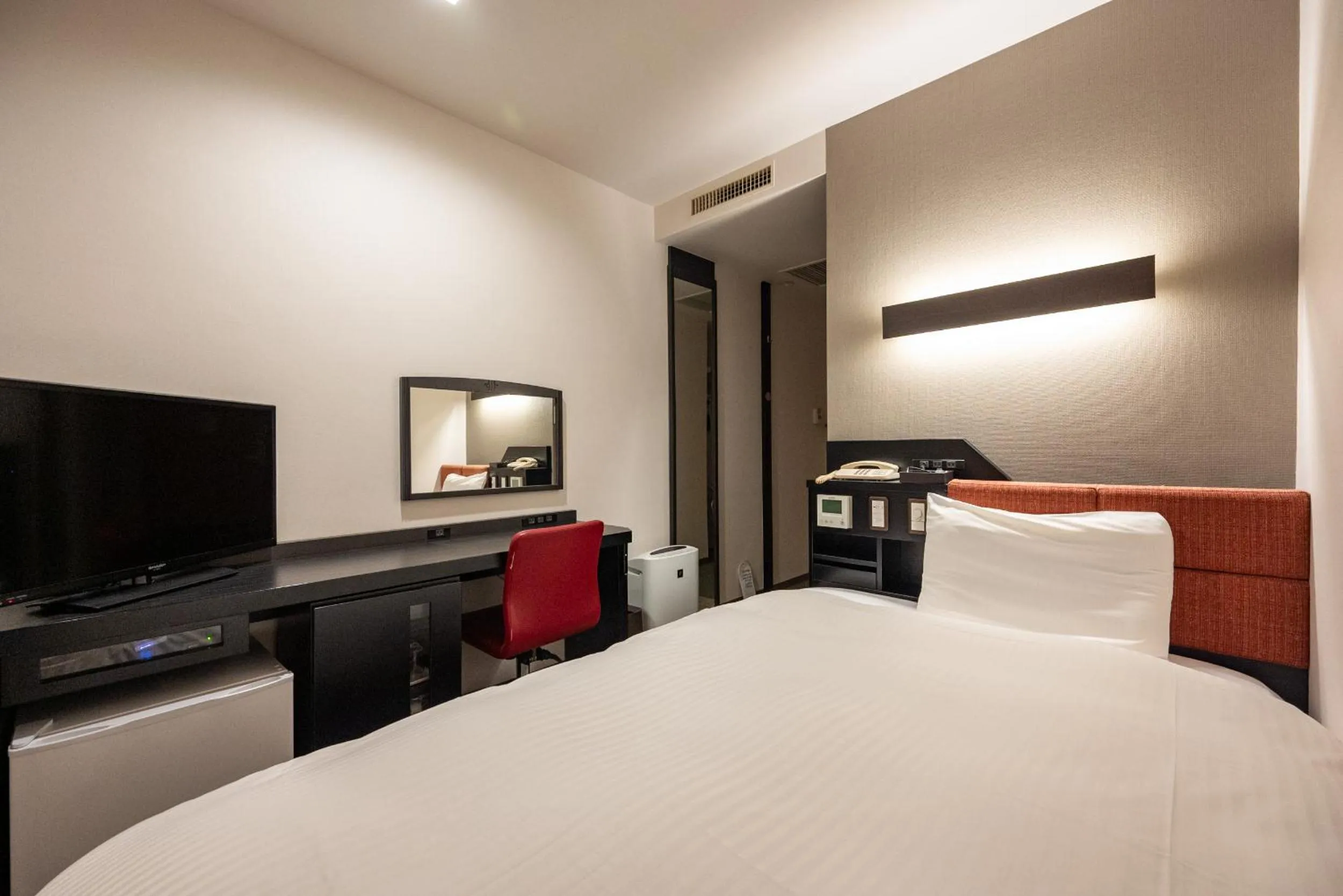 Double Room with Small Double Bed - single occupancy - Smoking in Kagoshima Plaza Hotel Tenmonkan