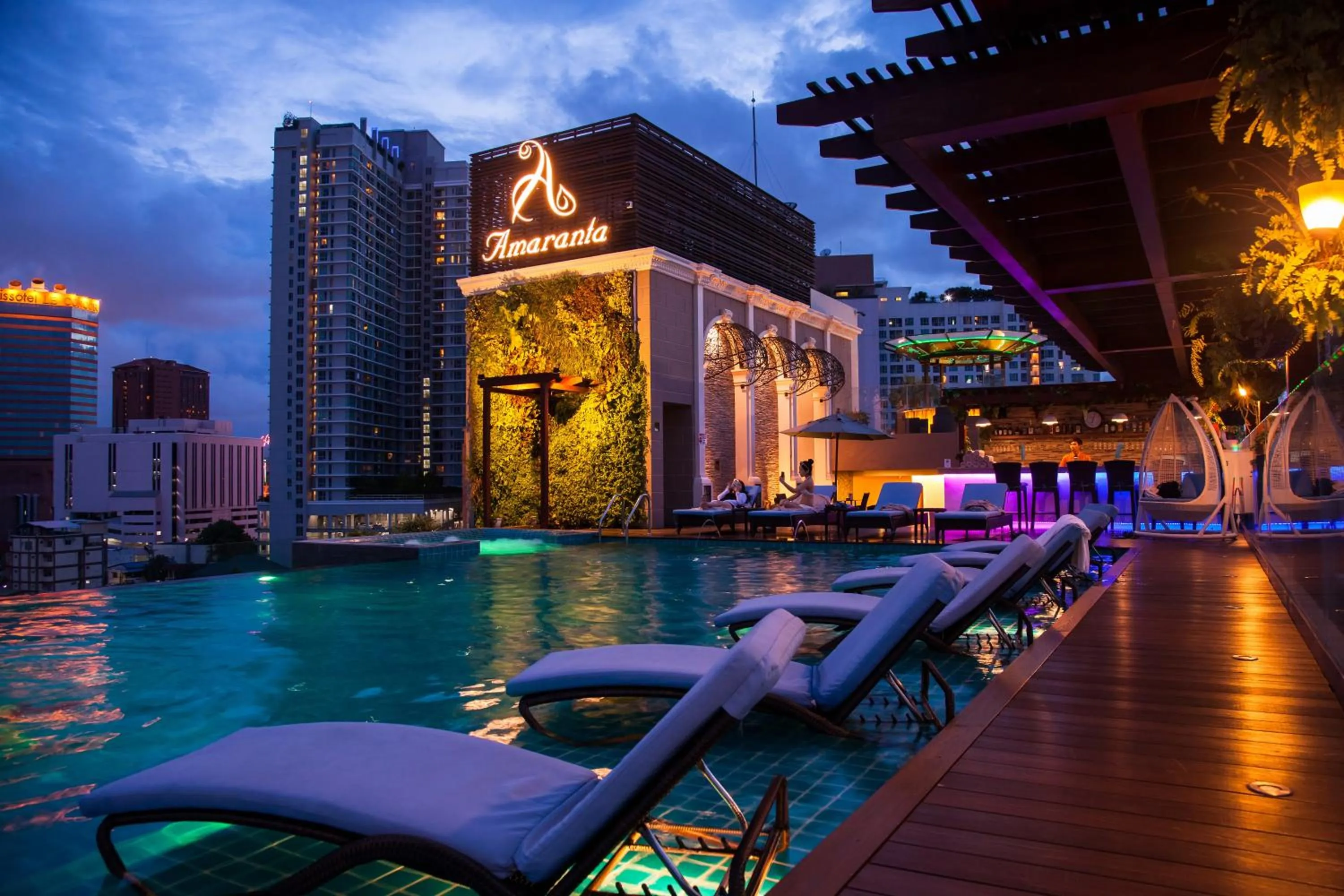 Swimming pool in Amaranta Hotel