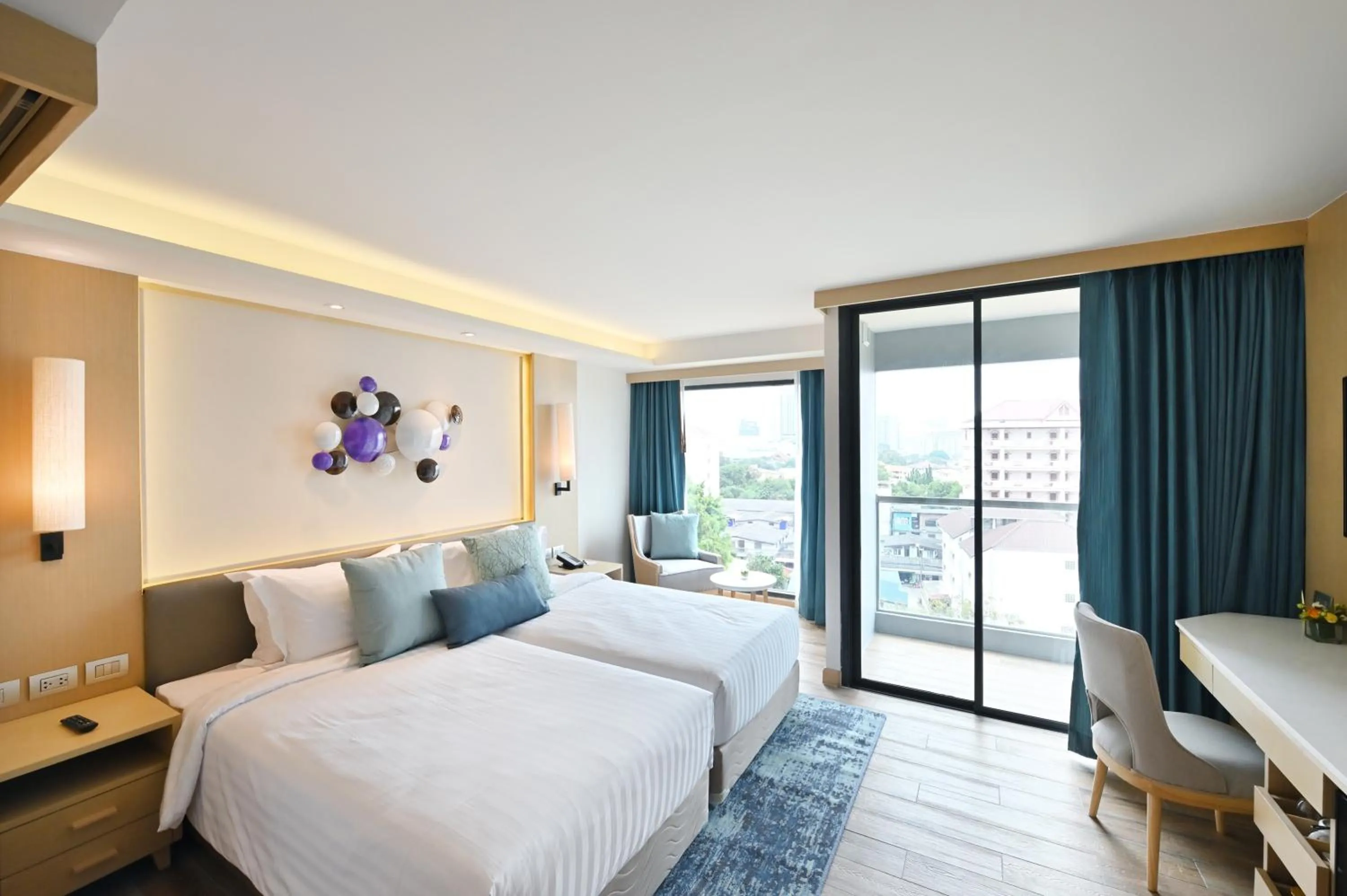 Superior Double or Twin Room in M Pattaya Hotel - SHA Extra Plus