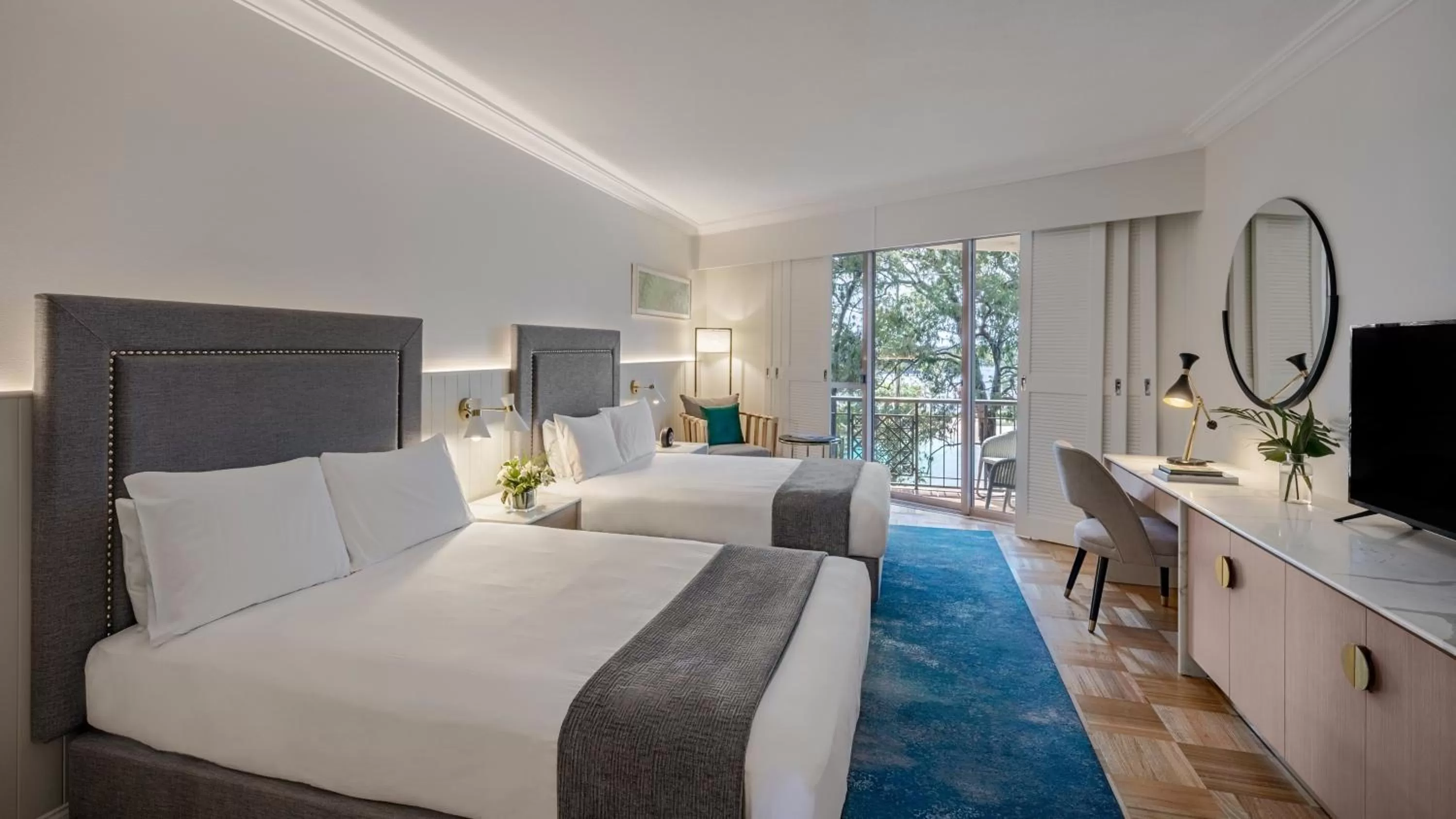 Classic Double Room with Two Double Beds and Lagoon View in InterContinental Sanctuary Cove Resort by IHG