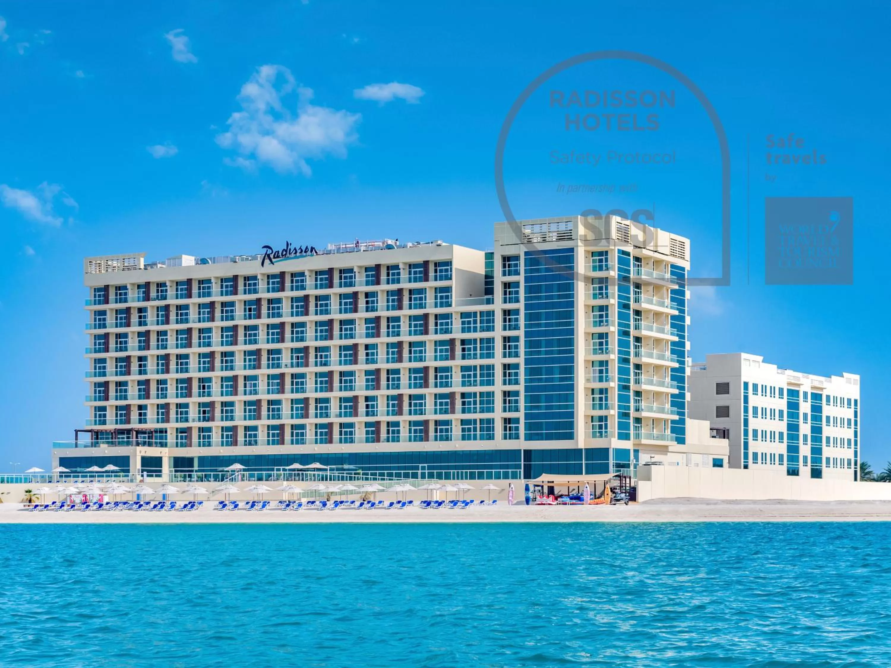 Property building in Radisson Resort Ras Al Khaimah Marjan Island