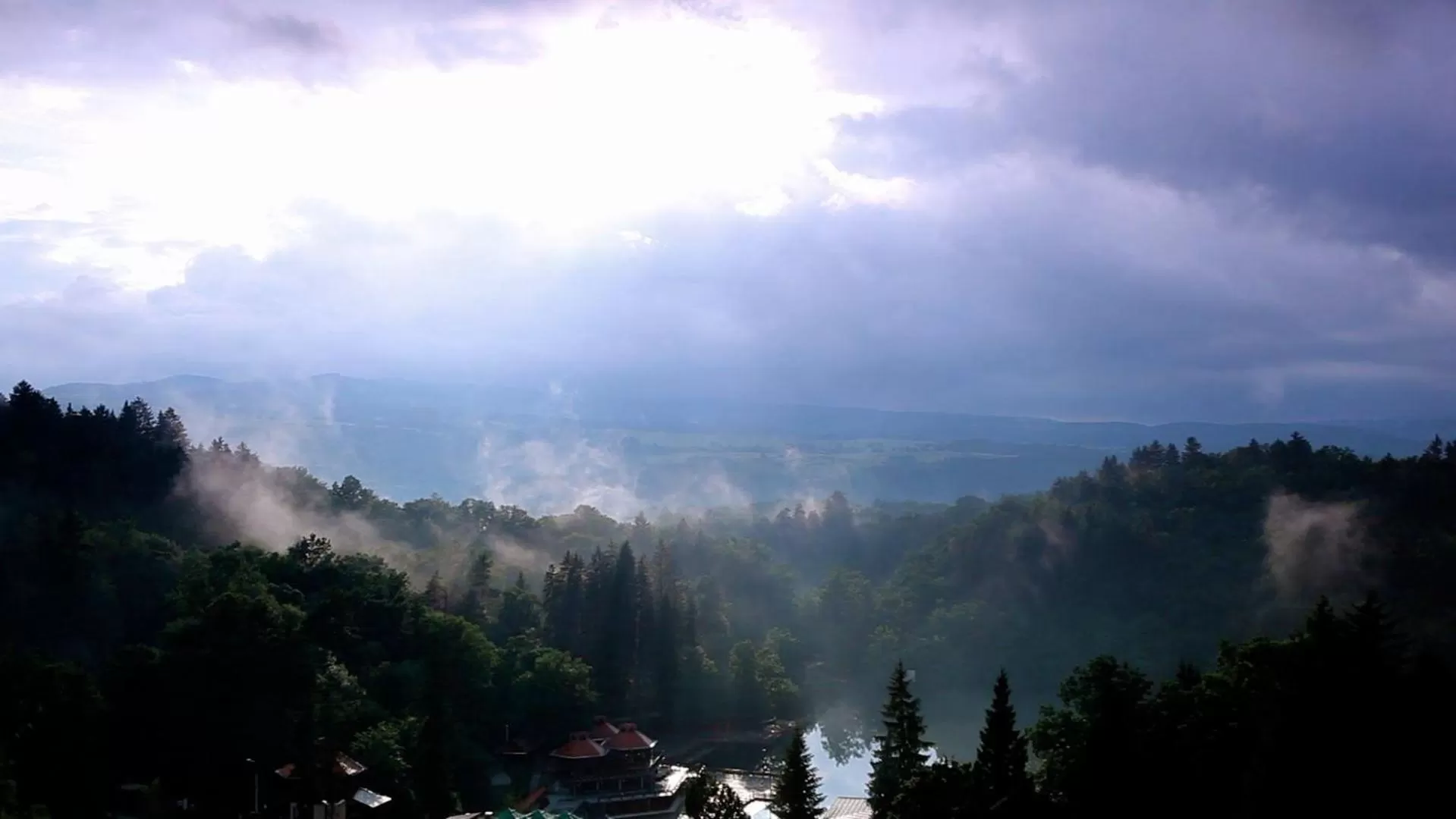 Mountain view in Ensana Sovata