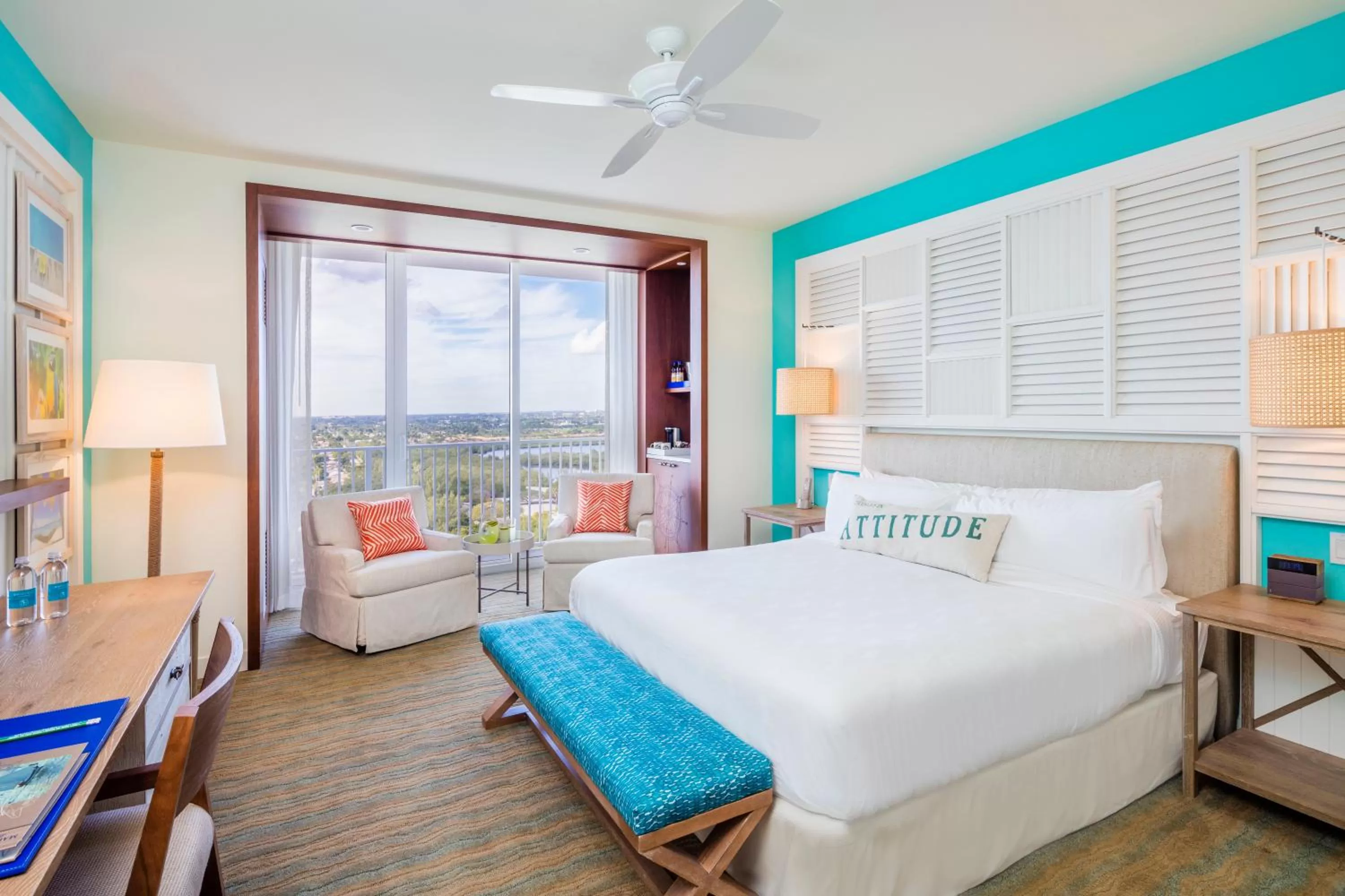 Sunset King Room Intracoastal View in Margaritaville Hollywood Beach Resort