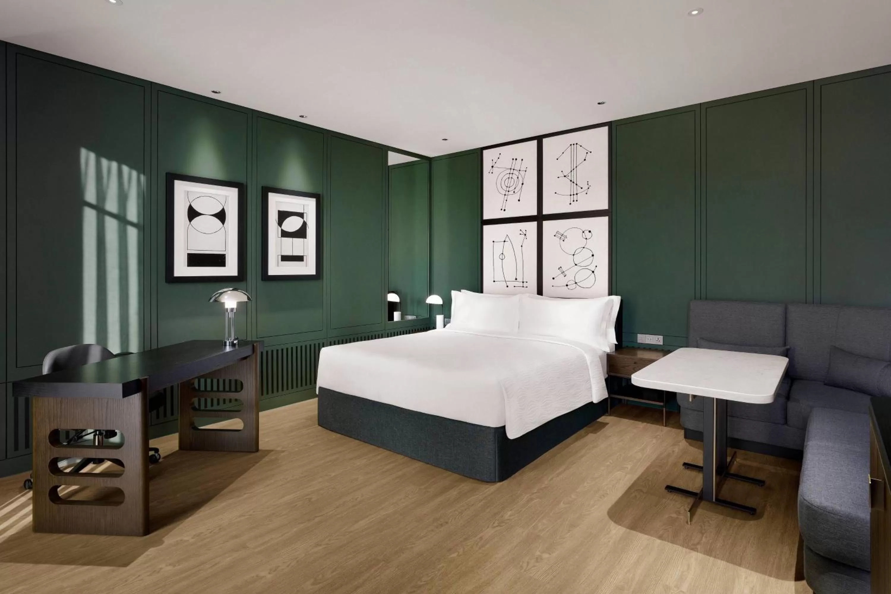 Photo of the whole room, Bed in GRAVITY JOSUN Seoul Pangyo, Autograph Collection
