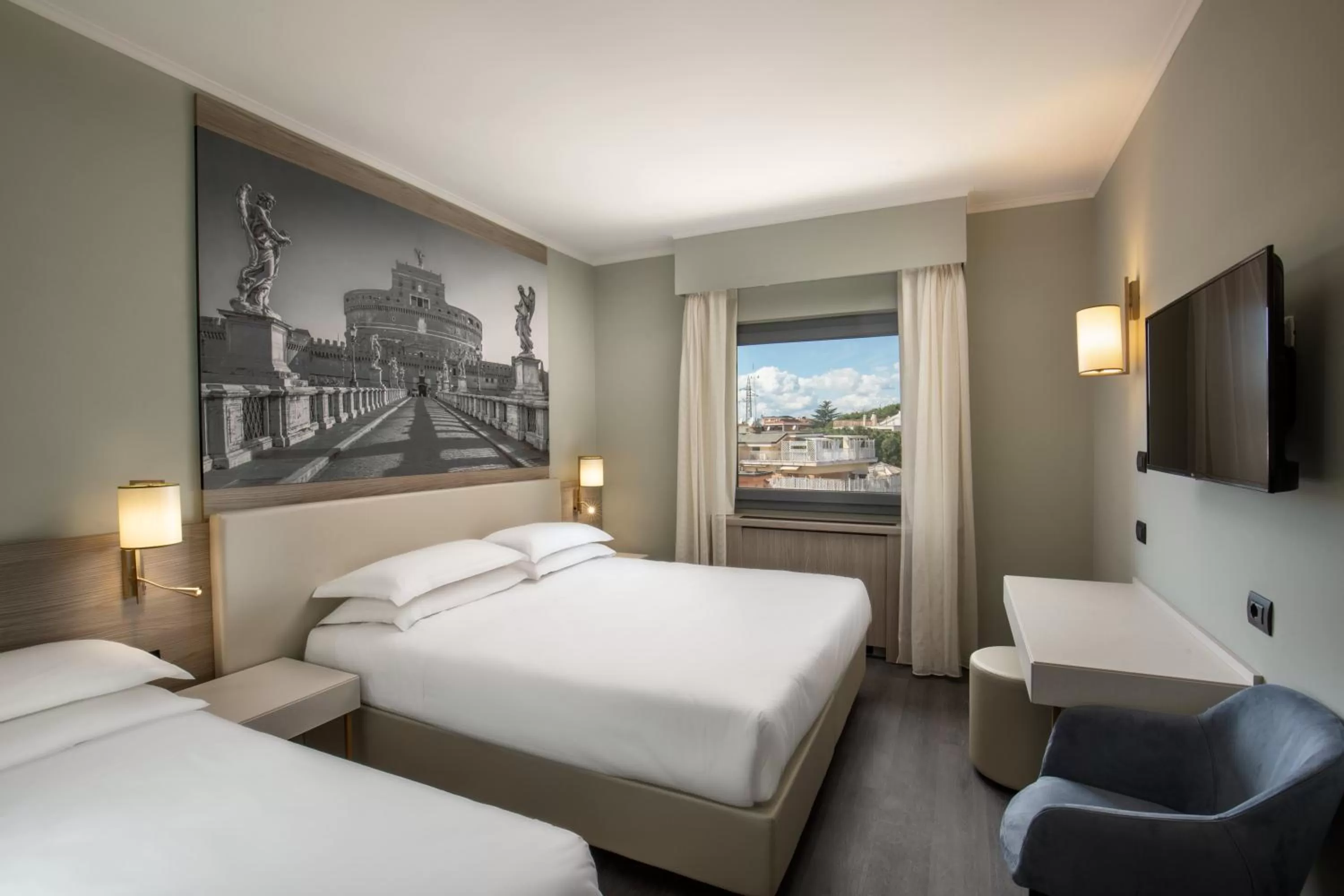 Superior Triple Room in Hotel Marc'Aurelio