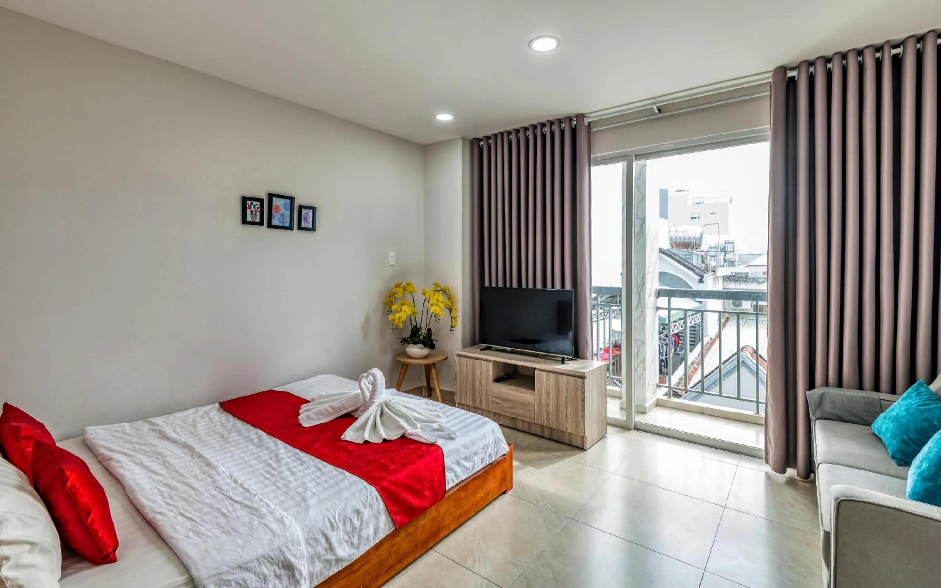 Family Studio in Cherry Hotel and Apartment