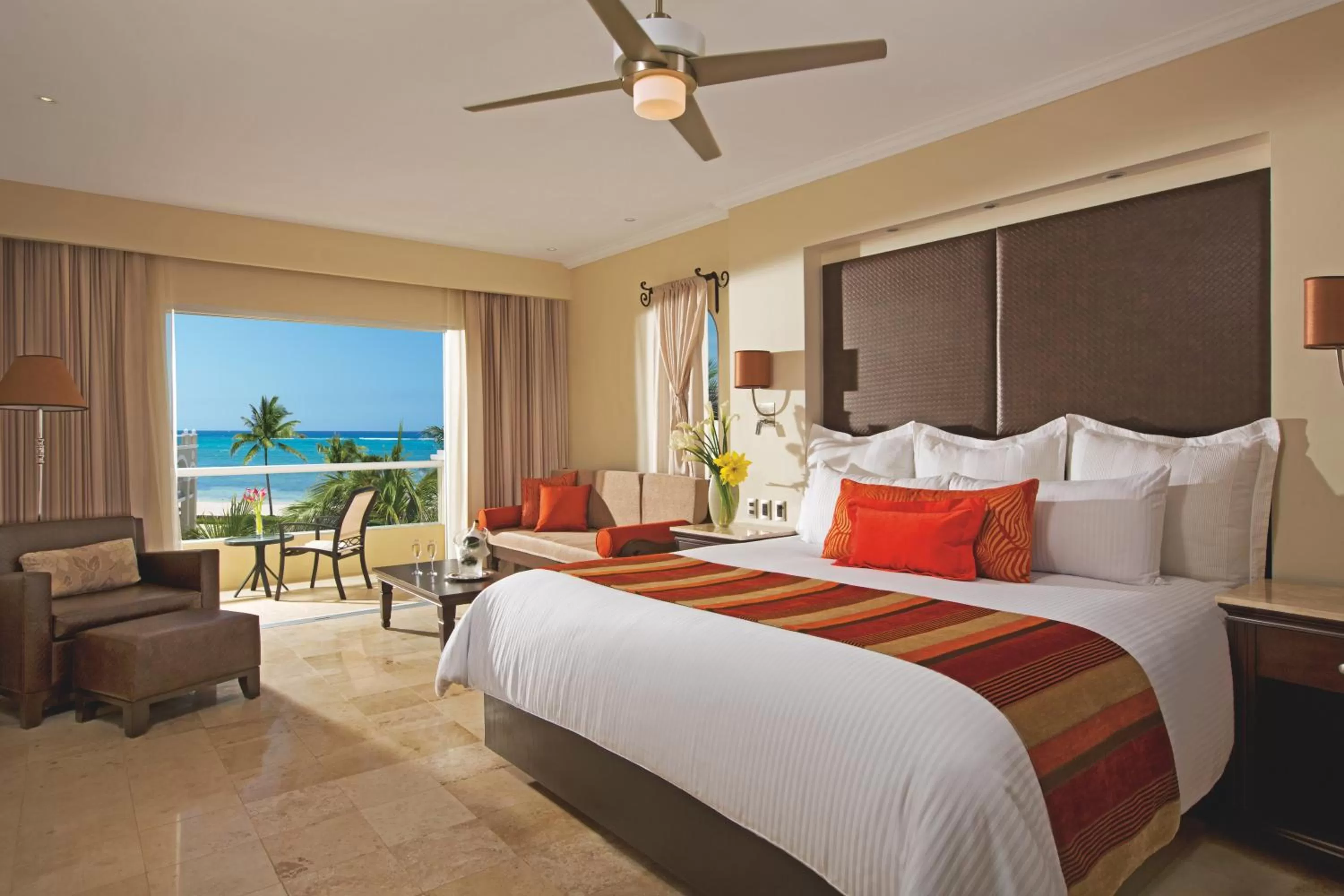 Deluxe Ocean View King in Dreams Tulum Resort & Spa