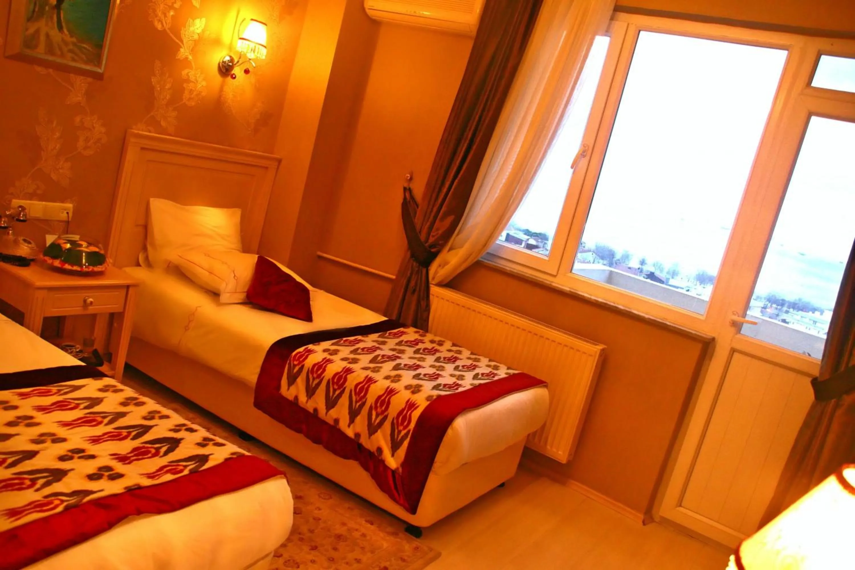 Double Room with Balcony and Sea View in Divas Hotel