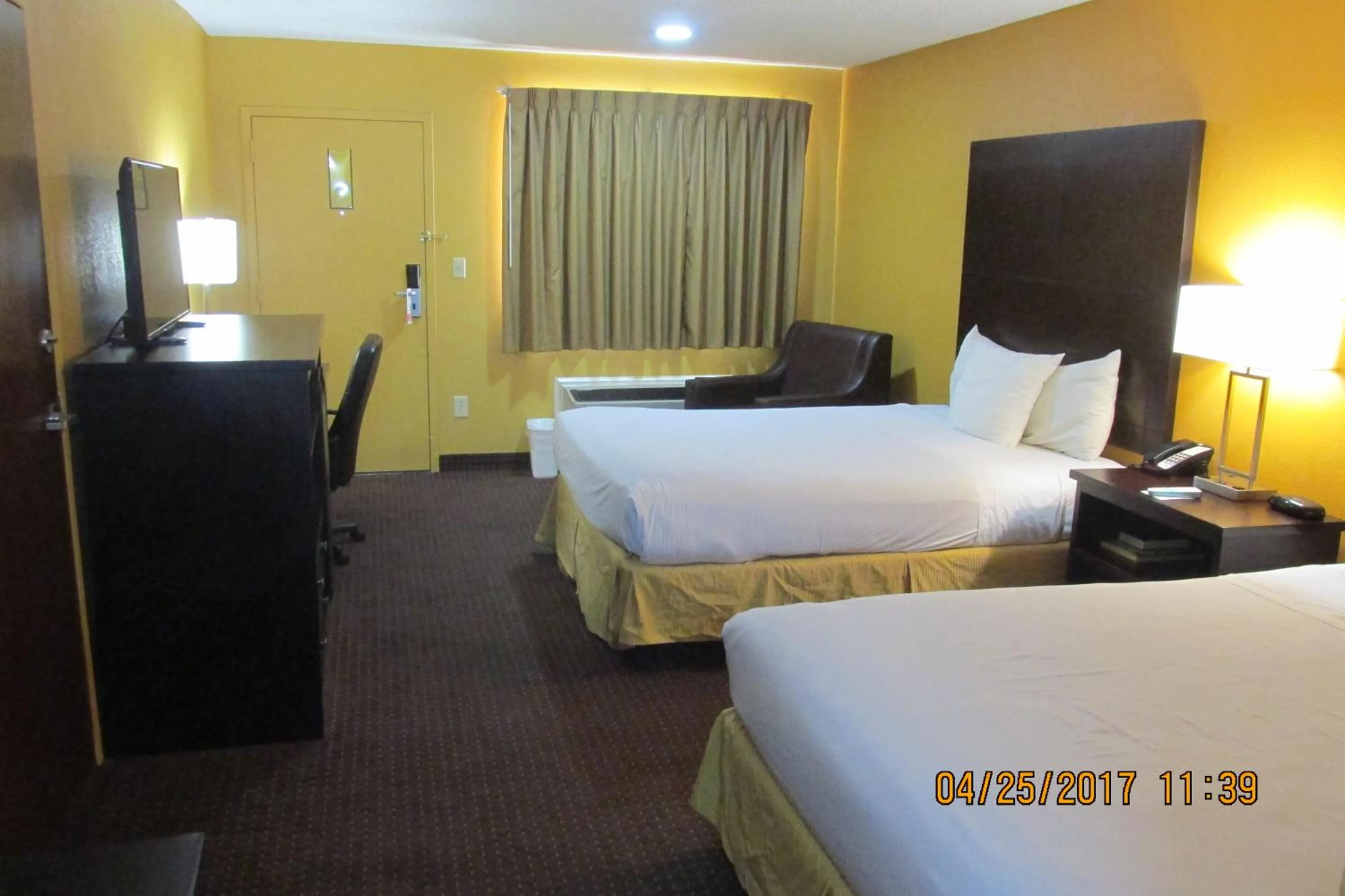 Standard Room with Two Queen Beds Smoking in Americas Best Value Inn Byram