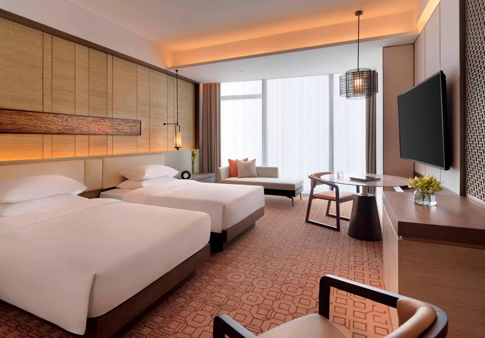 Double Room with Two Double Beds - Club Access in Hyatt Regency Zhenjiang
