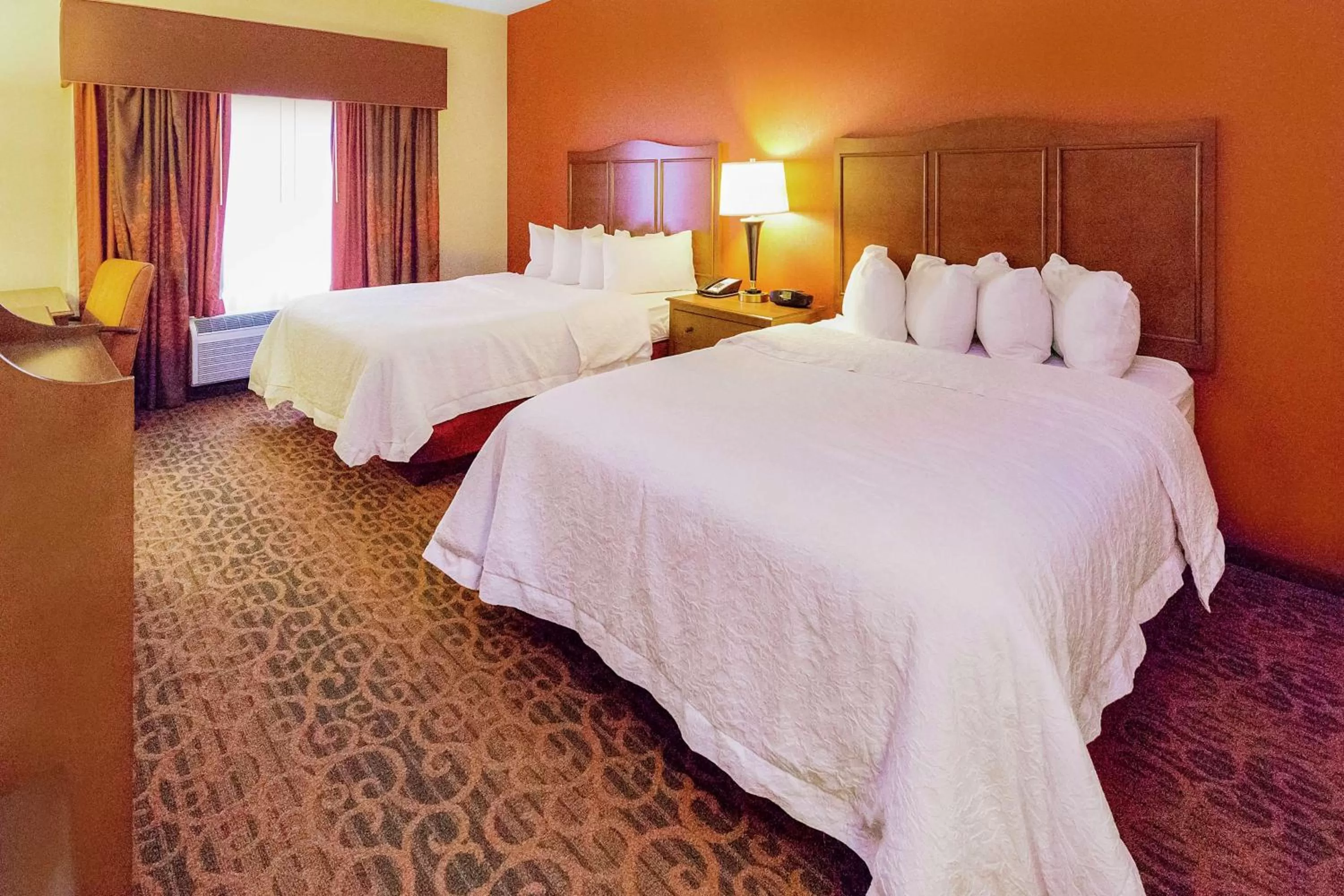 Room with Two Queen Beds - Non-Smoking in Hampton Inn Waynesburg