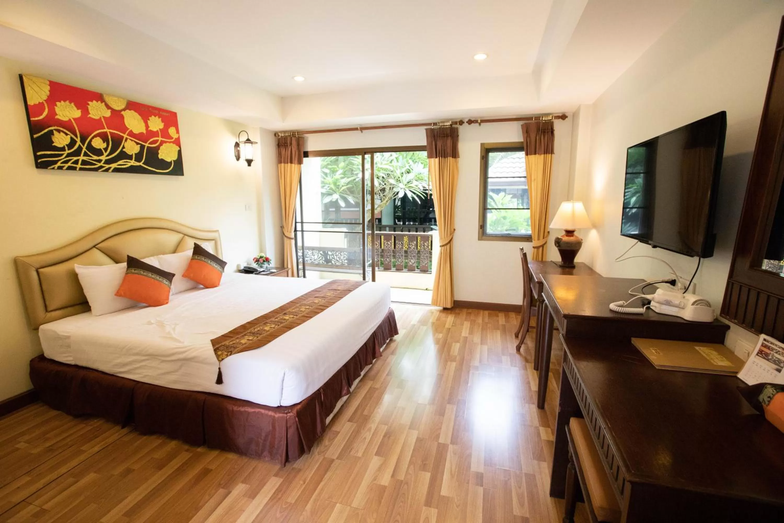 Deluxe Double Room in Luckswan Resort Chiang Rai - SHA Extra Plus