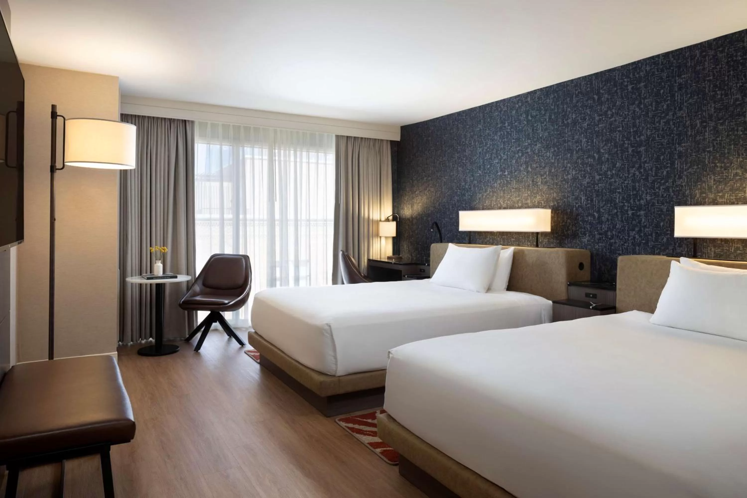 Queen Room with Two Queen Beds and River View in Hyatt Regency San Antonio Riverwalk