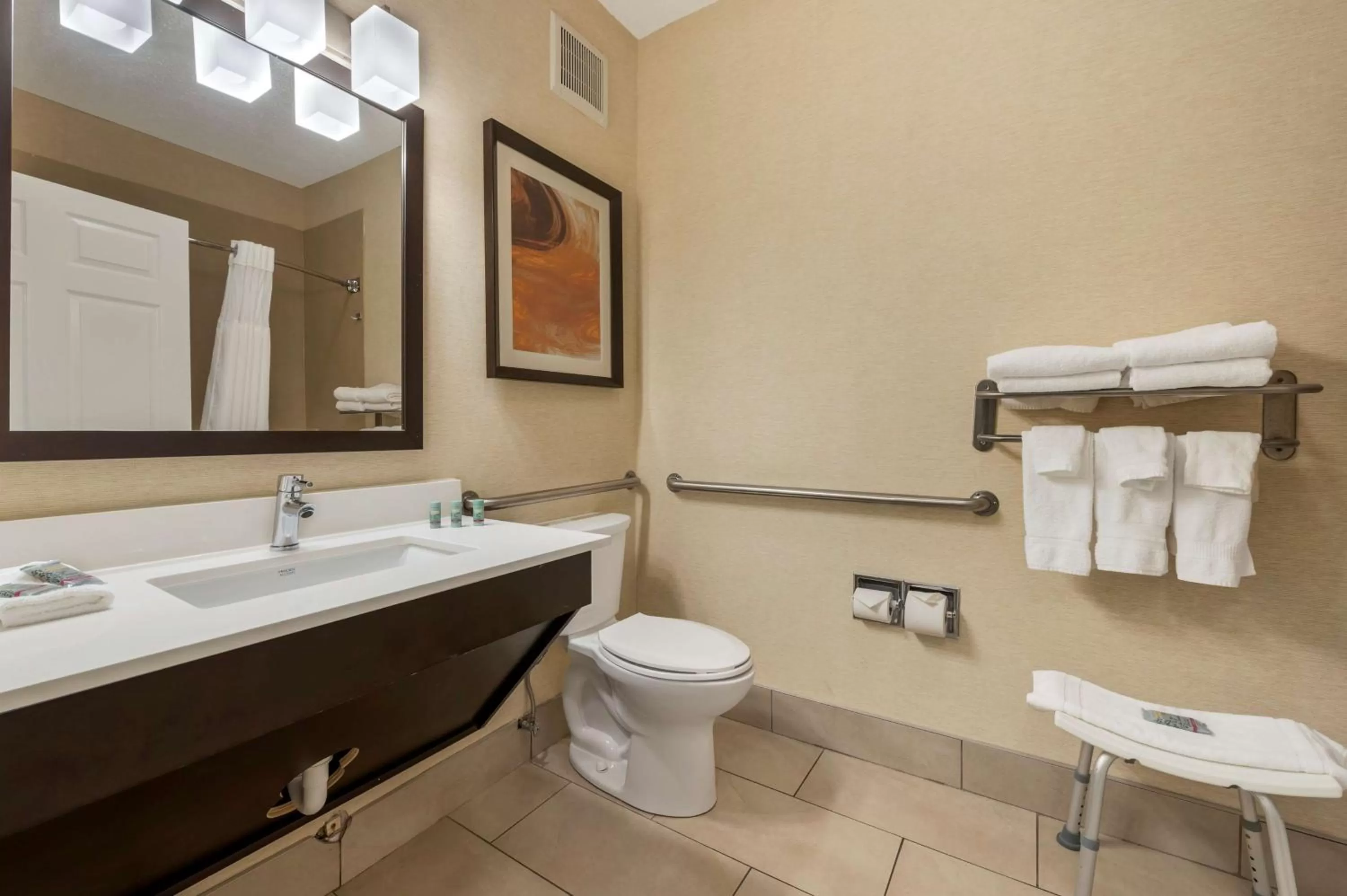 King Suite with Sofa Bed - Disability Access/Non-Smoking in Best Western Hilliard Inn & Suites