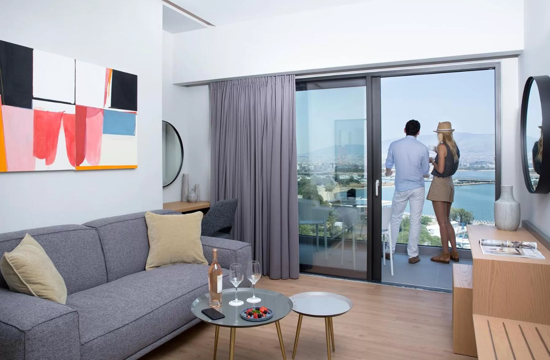 Suite with Sea View - single occupancy in The Alex Monte Kastella, Santikos Collection