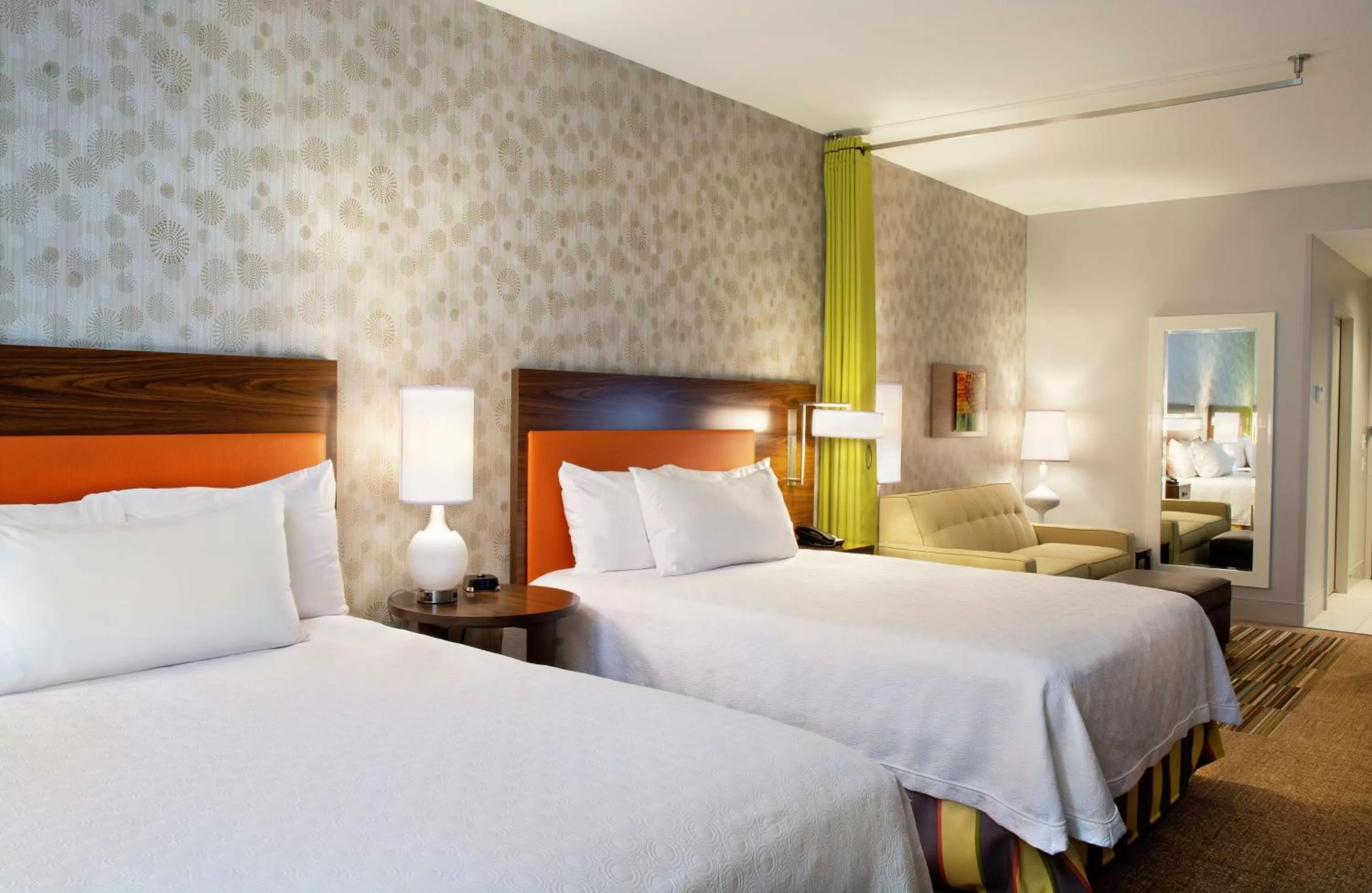 Studio Suite with Two Queen Beds - Hearing Access/Non-Smoking in Home2 Suites By Hilton Indianapolis Greenwood