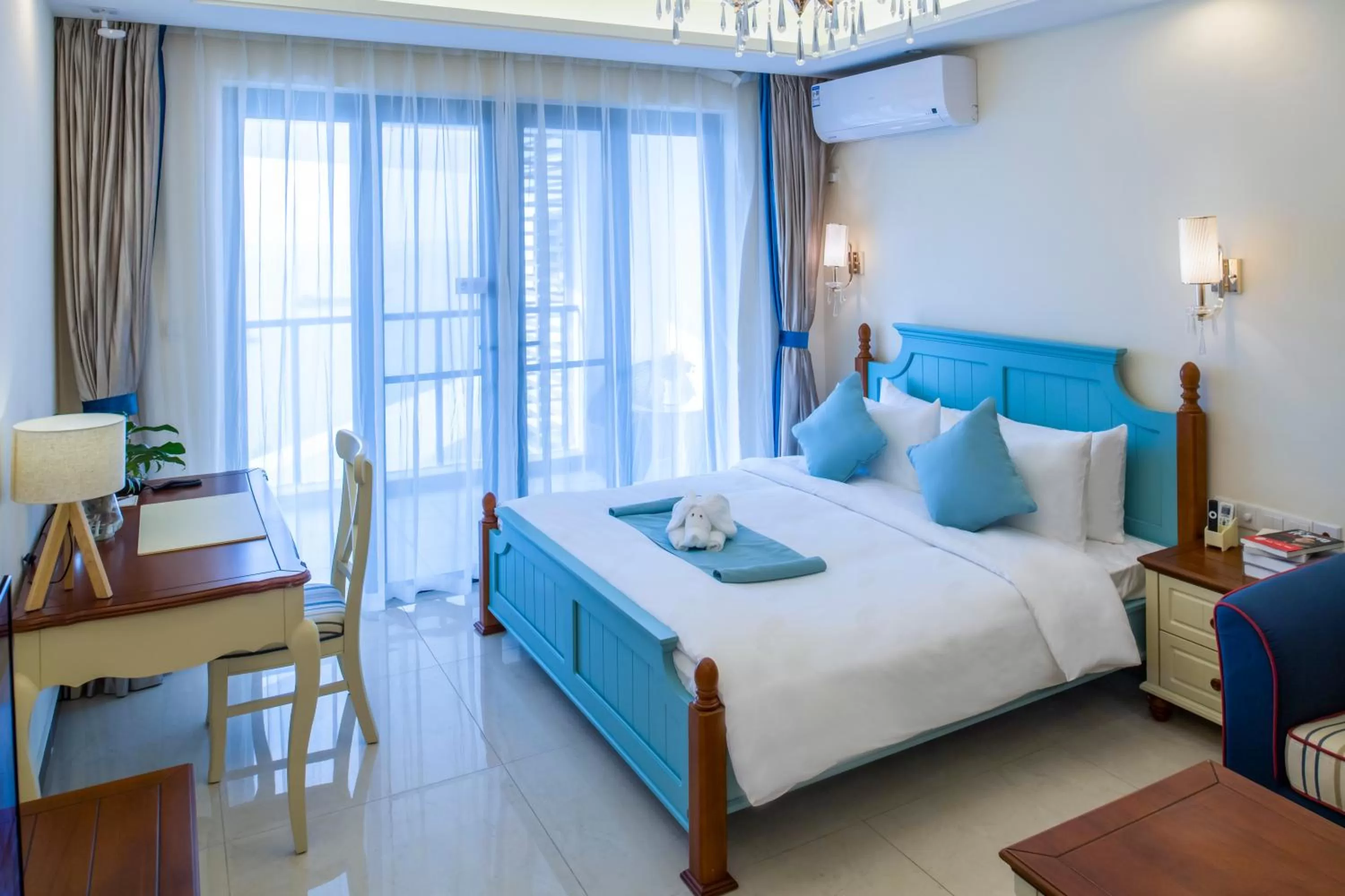 Queen Room with Garden View in Haikou Bay Hengda Yige Holiday Condo Hotel