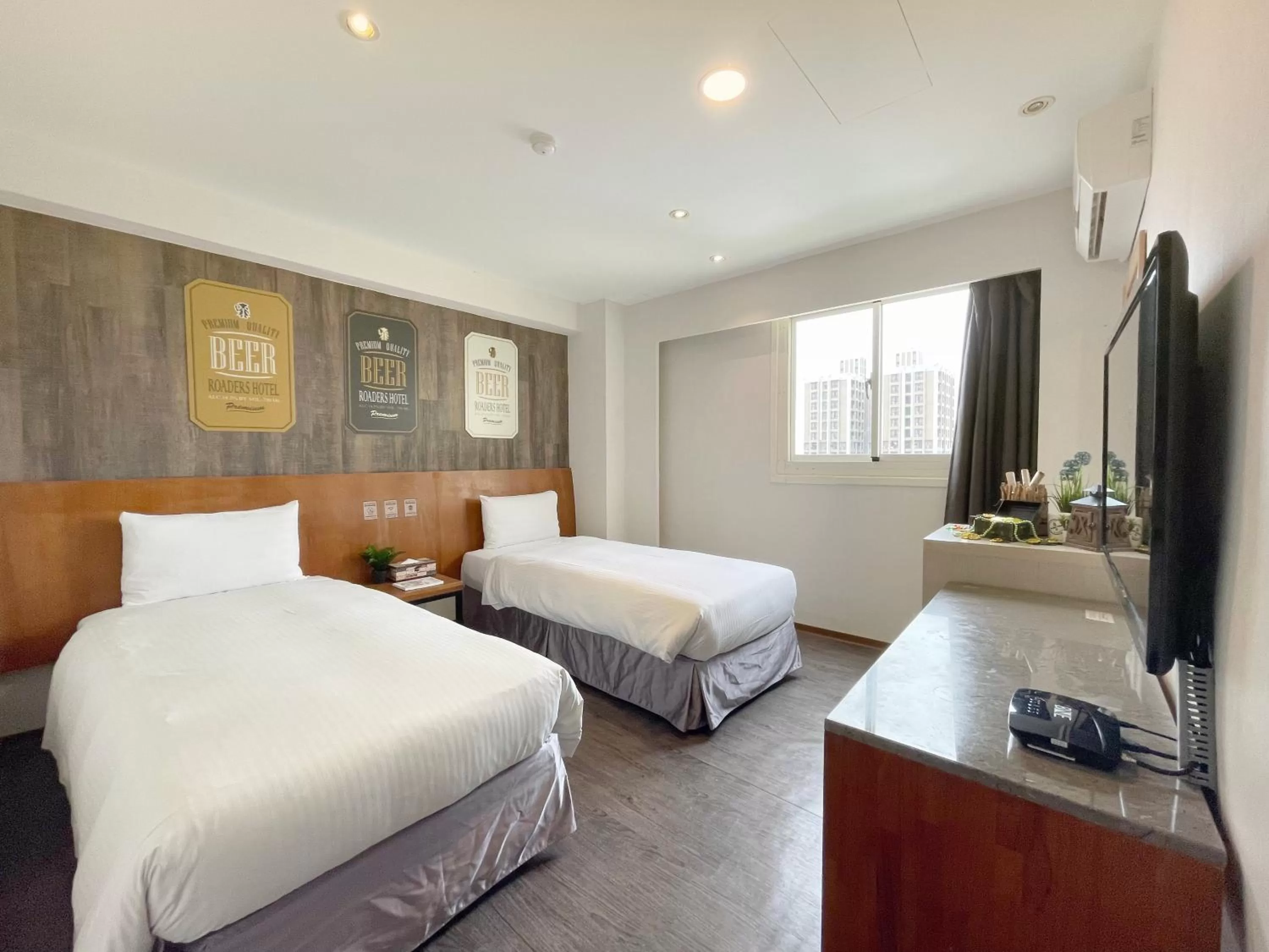 Superior Twin Room in Roaders Hotel Hualien Dongda