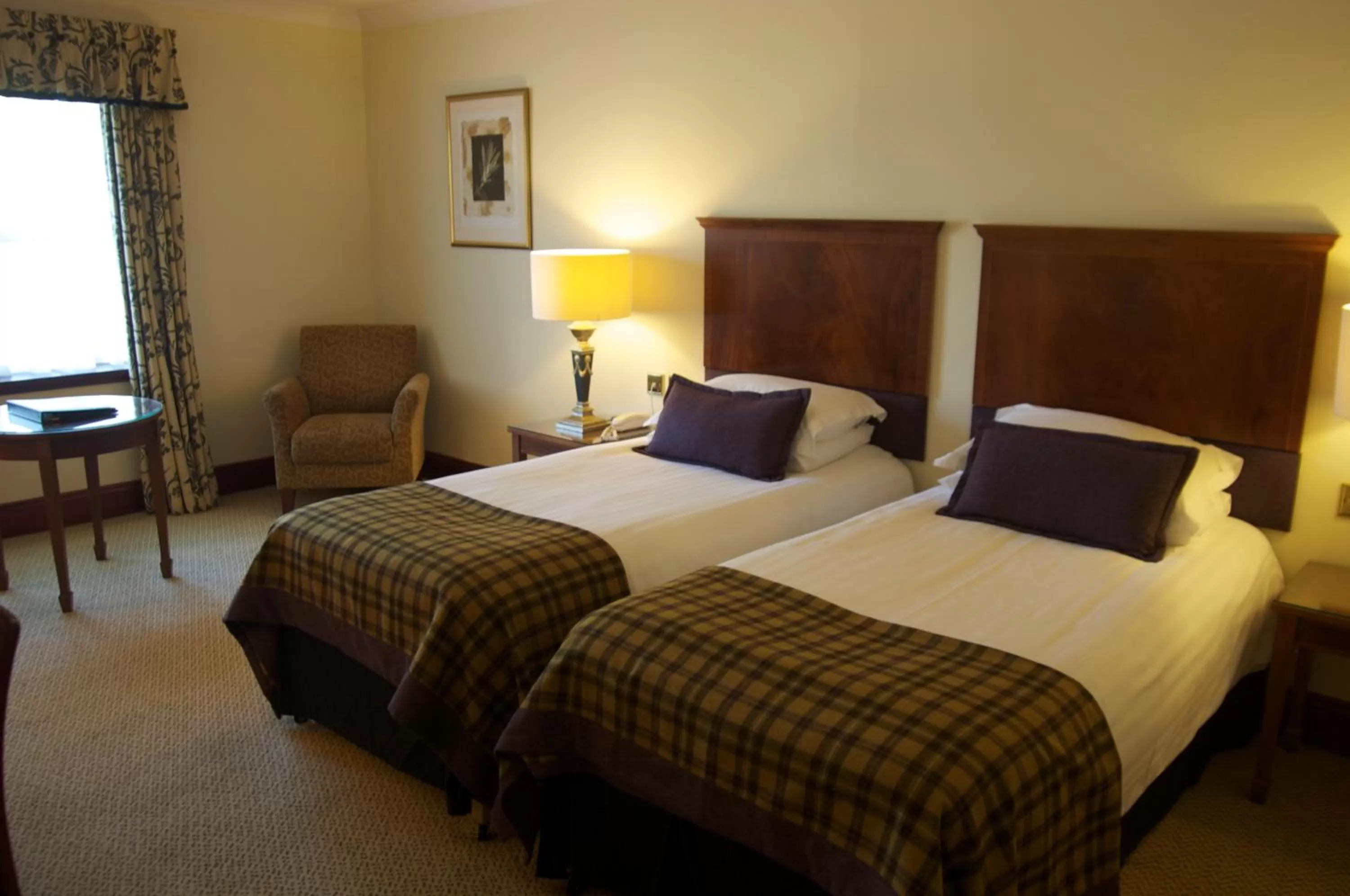 Twin Room in The Grange Manor