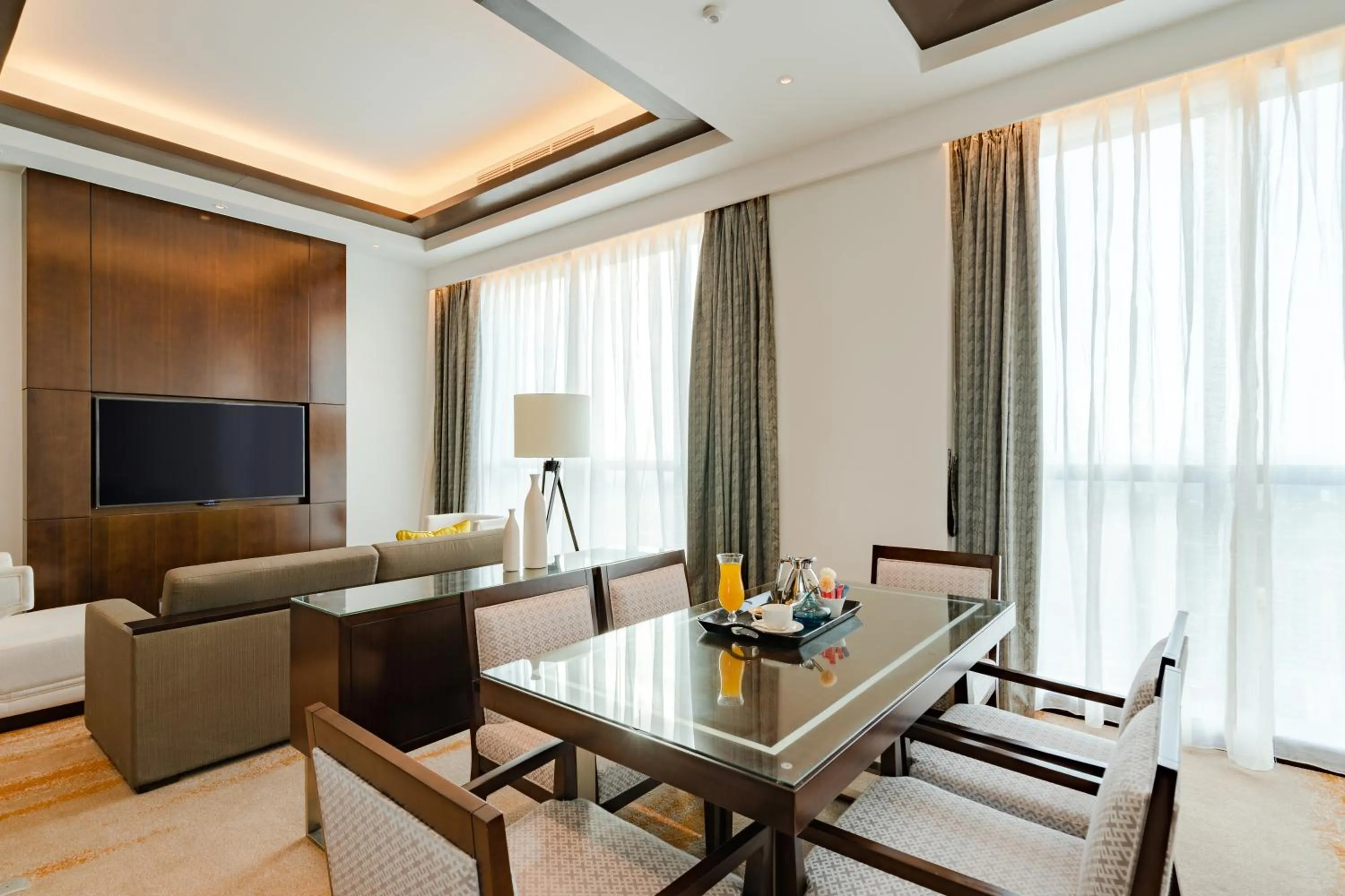 Ambassador Suite - Sea View / City View in Johari Rotana