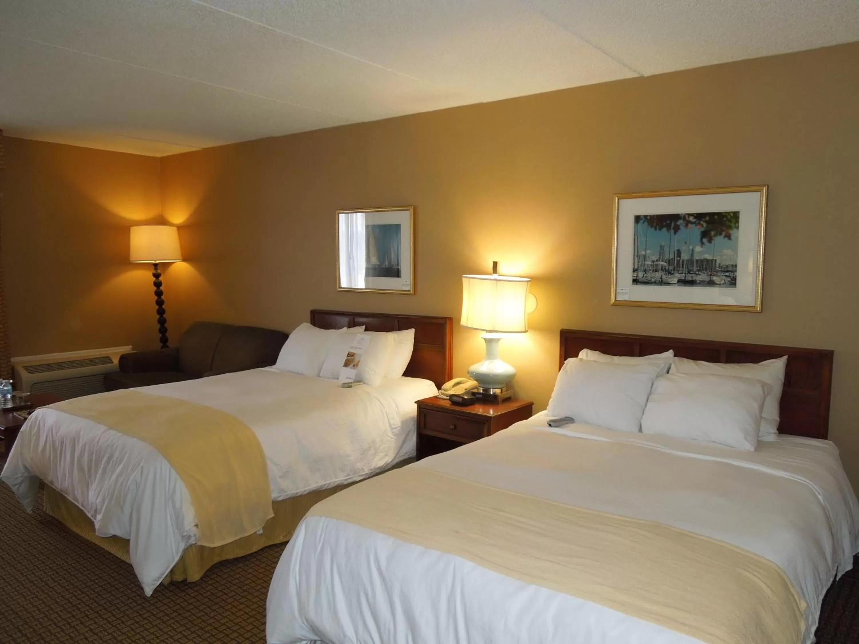 Double Room with Two Double Beds and Sofa Bed - Disability Access/Non-Smoking in Hotel RL Cleveland Airport West