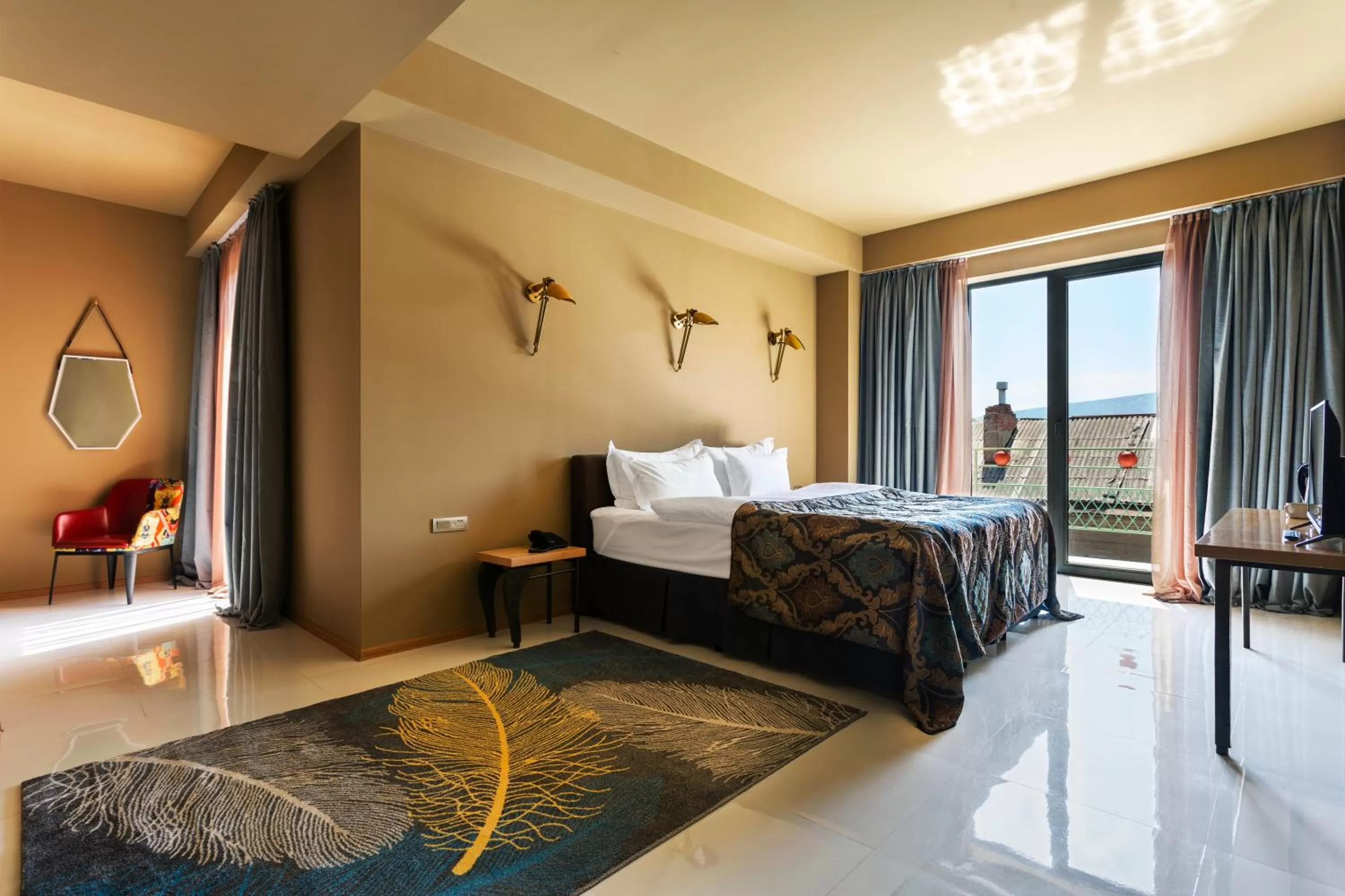 Triple Room with Balcony in Brim Hotel