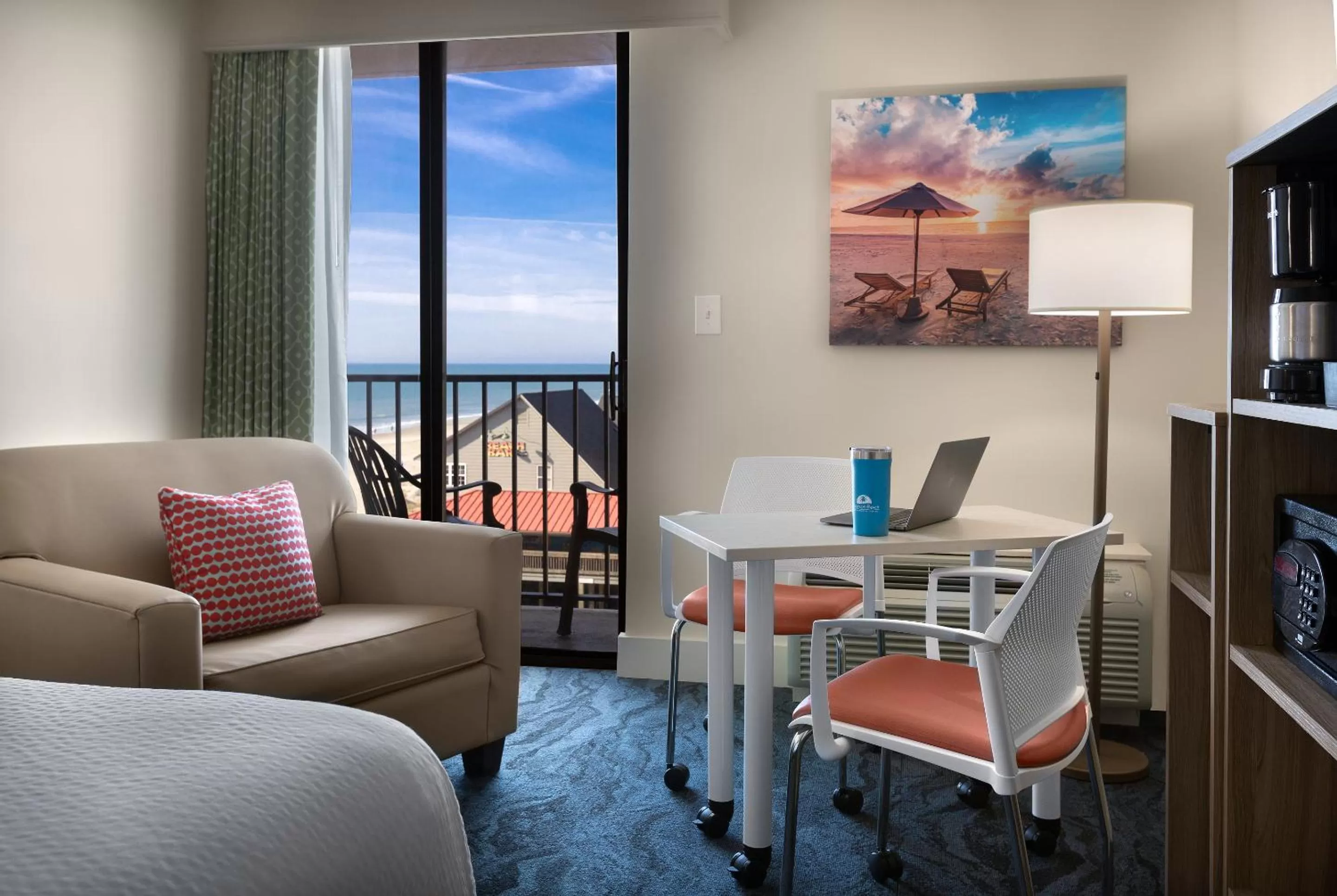 Pier View King with Balcony in Surfside Beach Oceanfront Hotel