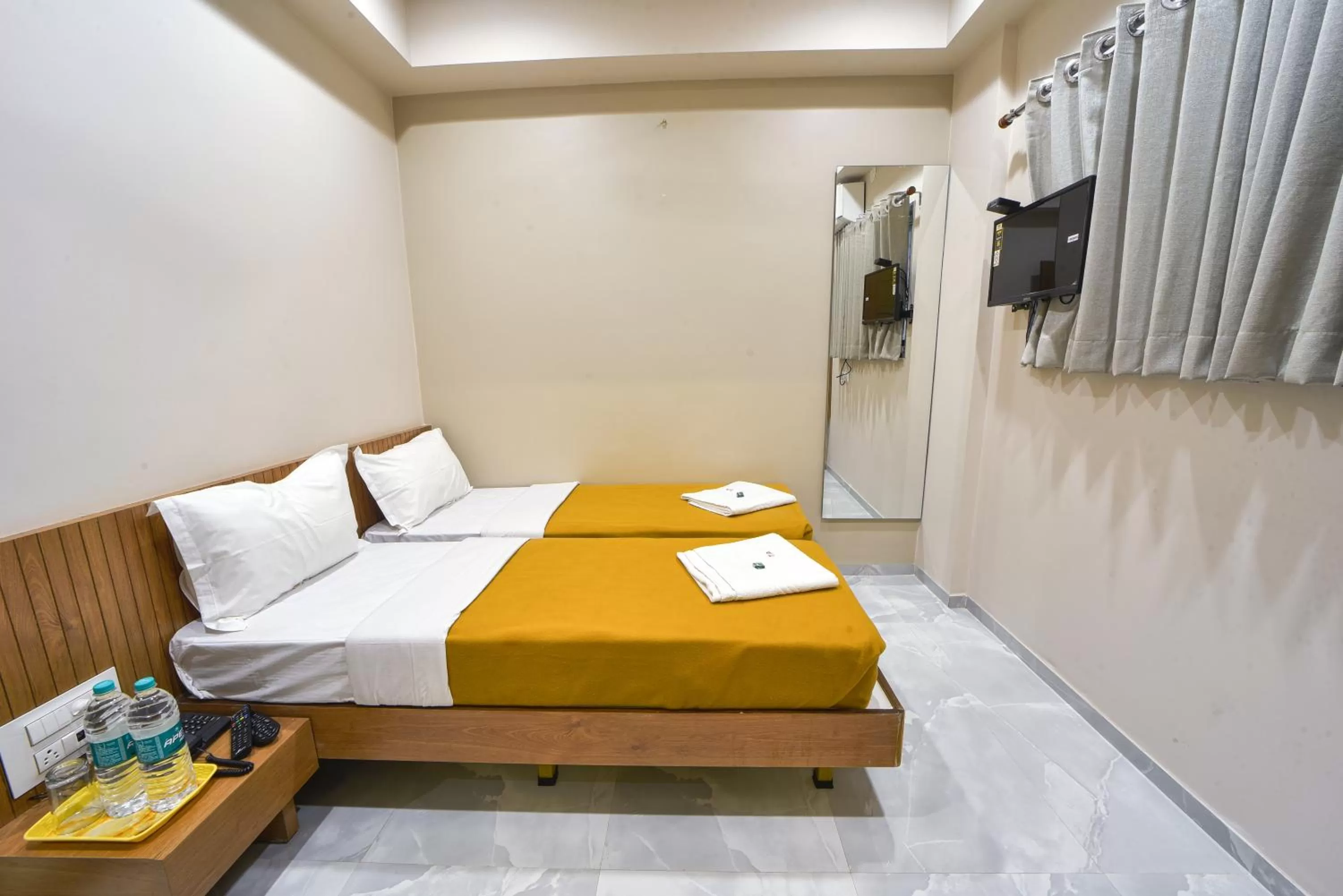 Standard Double Room - single occupancy in Hotel TrushaDham Near to Mahalaxmi Temple Kolhapur