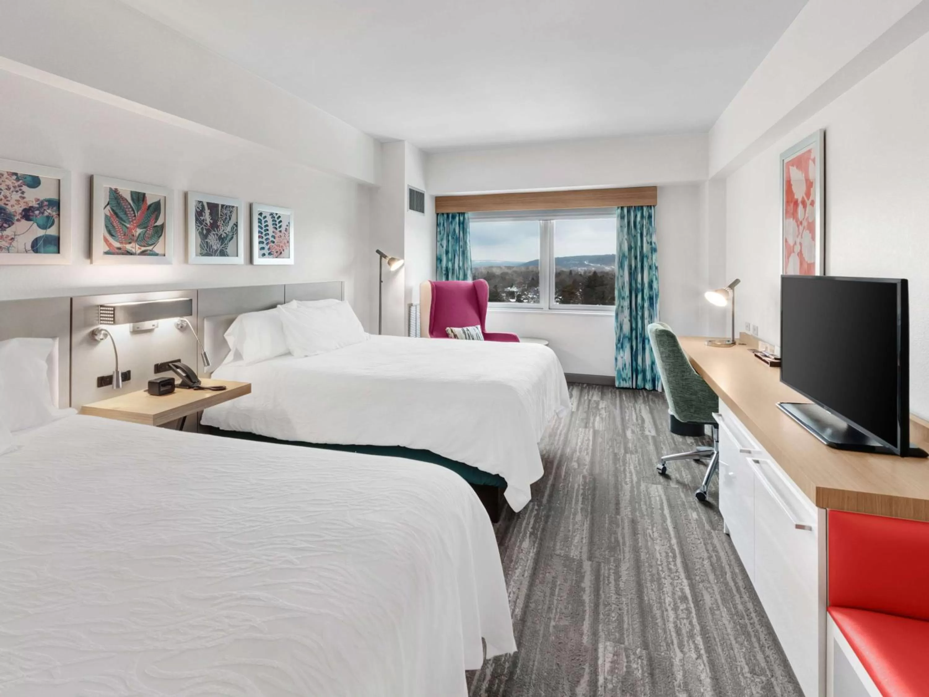 Queen Room with Two Queen Beds in Hilton Garden Inn Ithaca