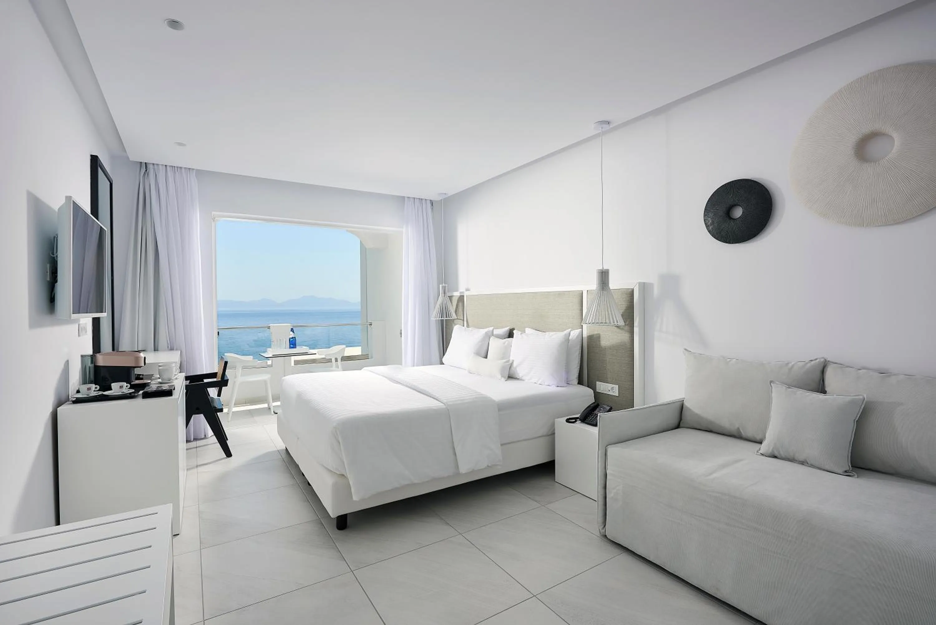 Privilege Junior Suite with Sea View in Dimitra Beach Hotel & Suites