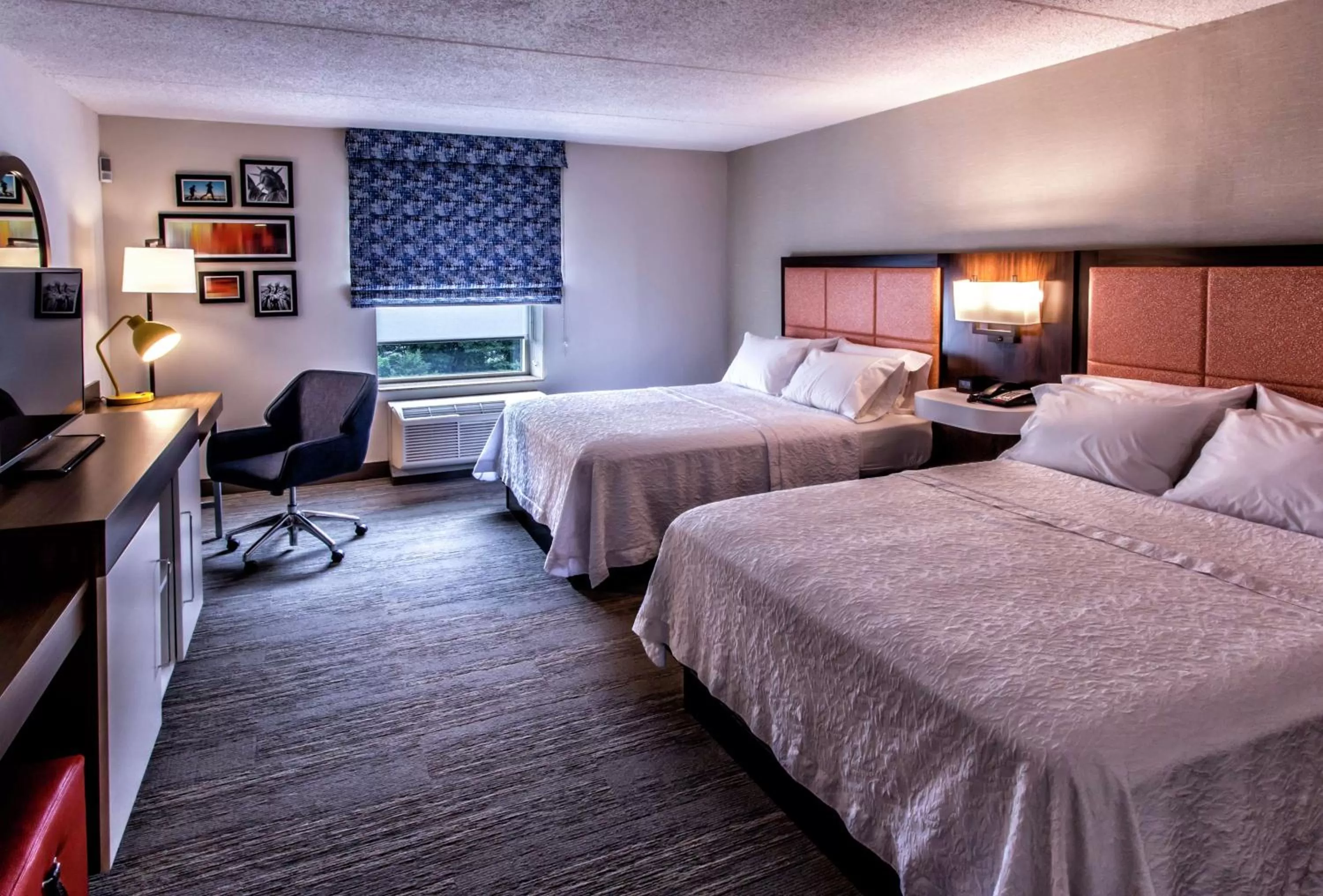 Room with Two Queen Beds - Non-Smoking in Hampton Inn & Suites Staten Island