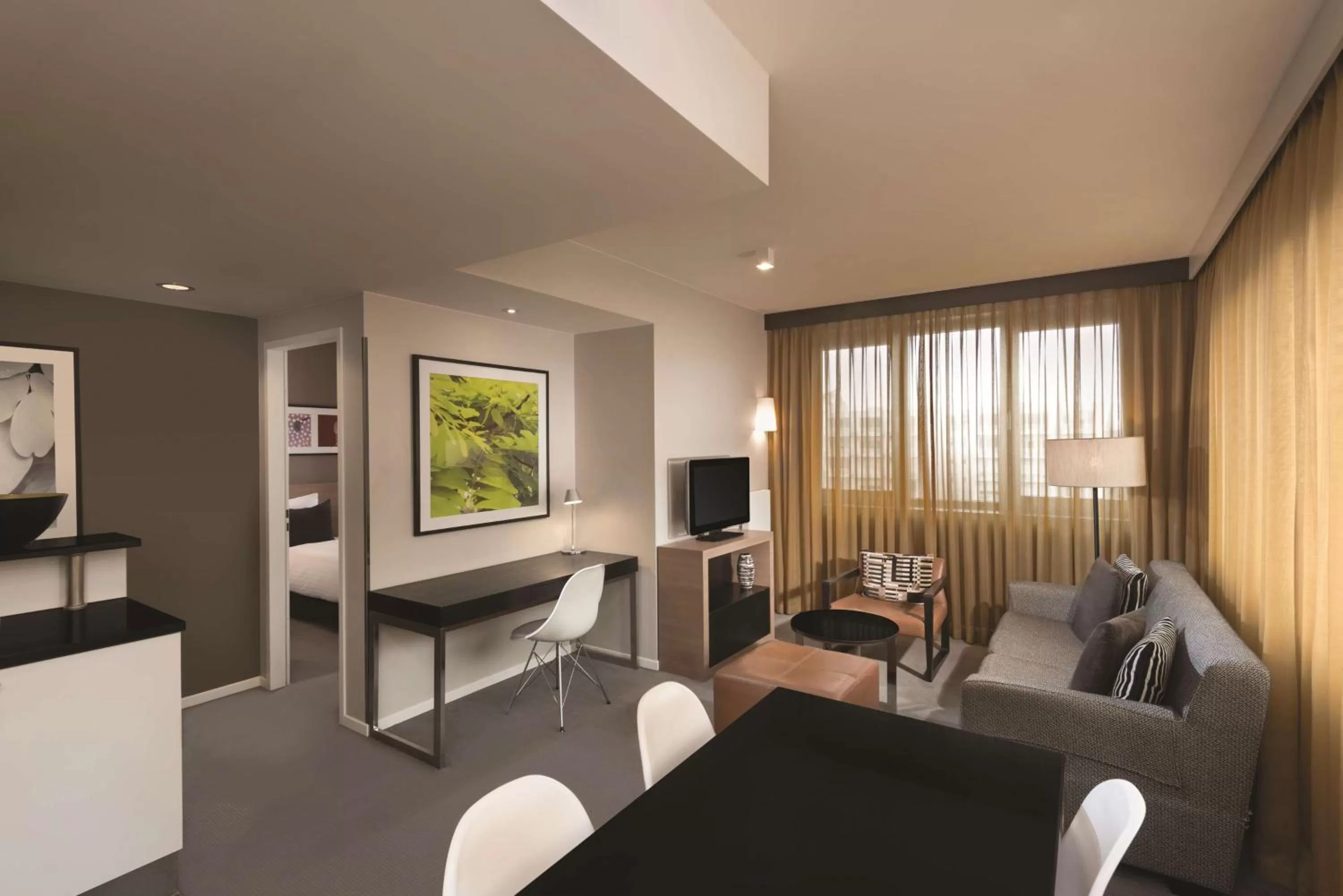 Two-Bedroom Apartment in Adina Apartment Hotel Berlin Mitte