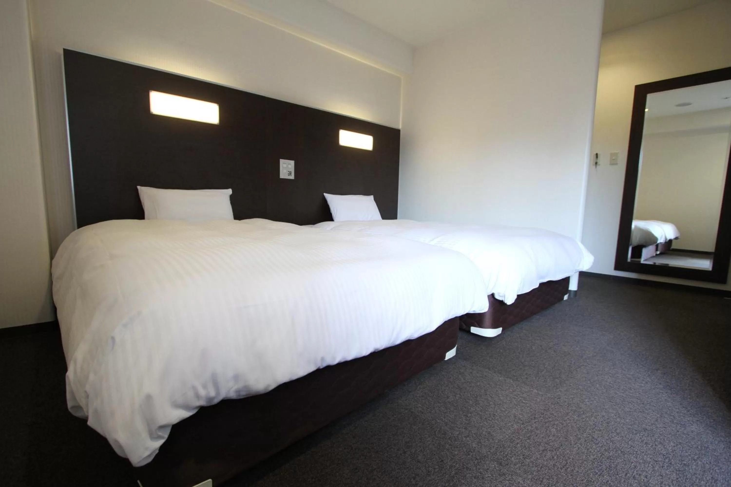 Twin Room - single occupancy - Non-Smoking in Green Rich Hotel Hiroshima Shinkansenguchi (Artificial hot spring Futamata Yunohana)