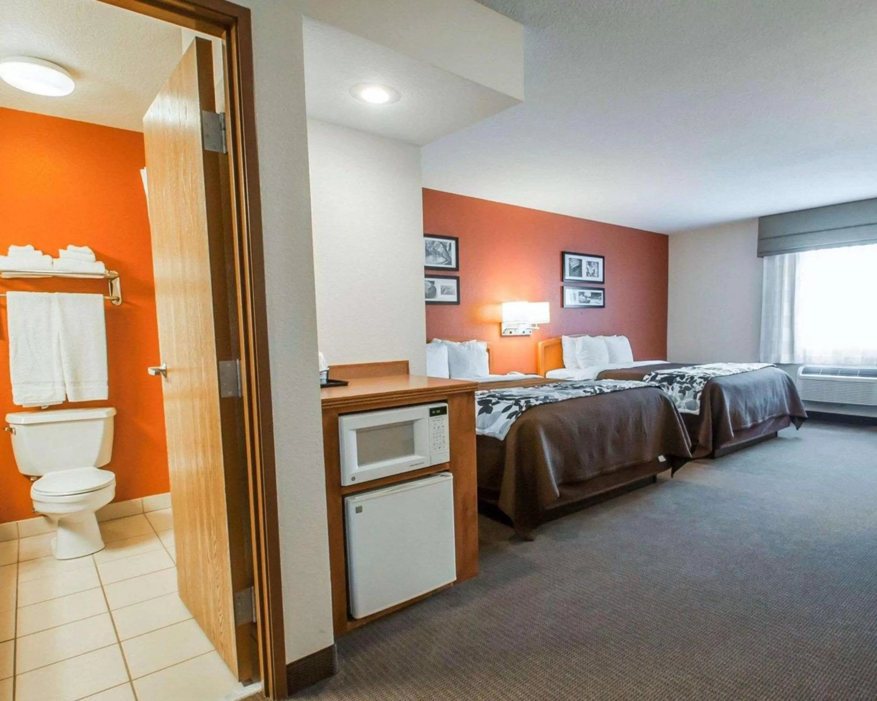 Queen Room with Two Queen Beds - Non-Smoking in Sleep Inn & Suites Lake of the Ozarks