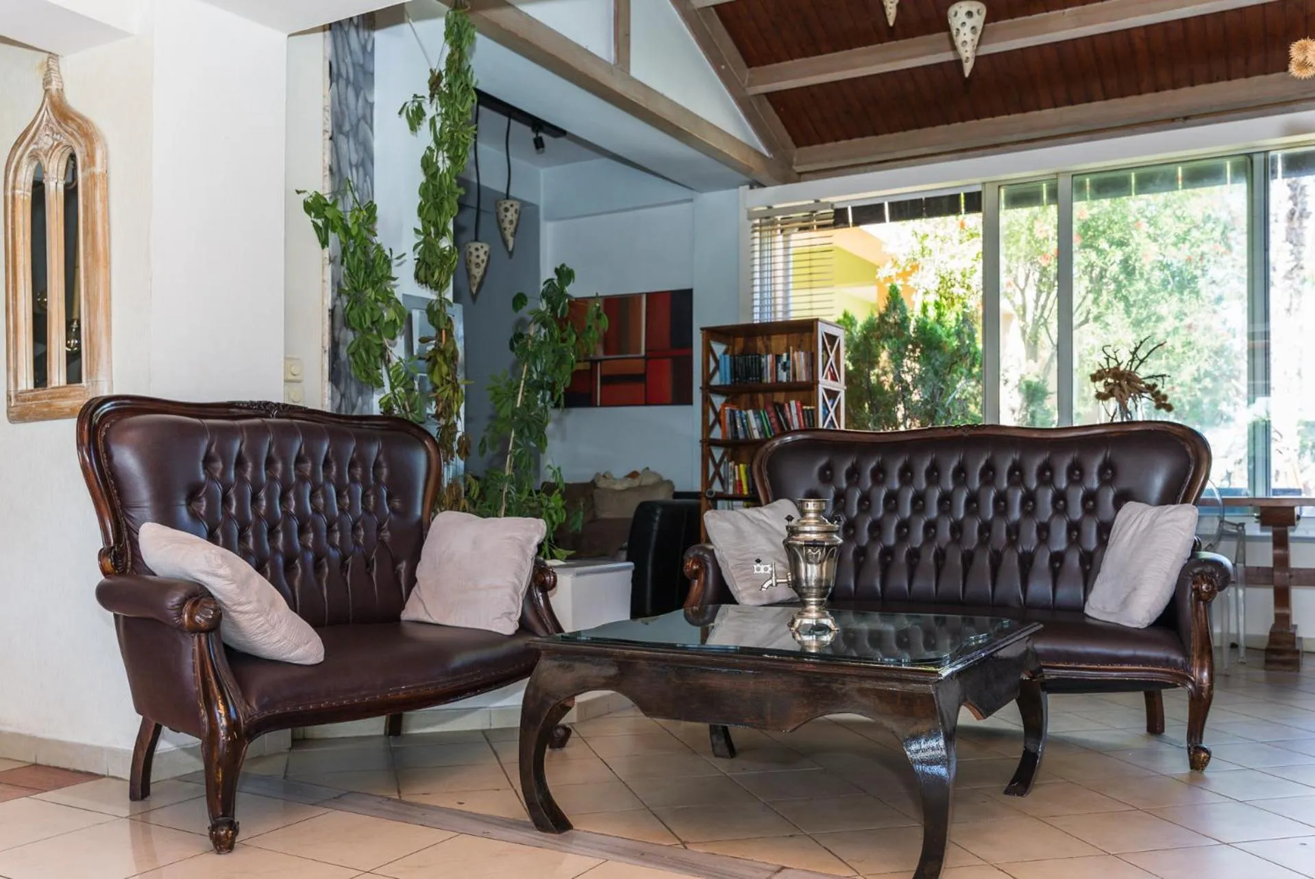 Lobby or reception in Ianos Hotel