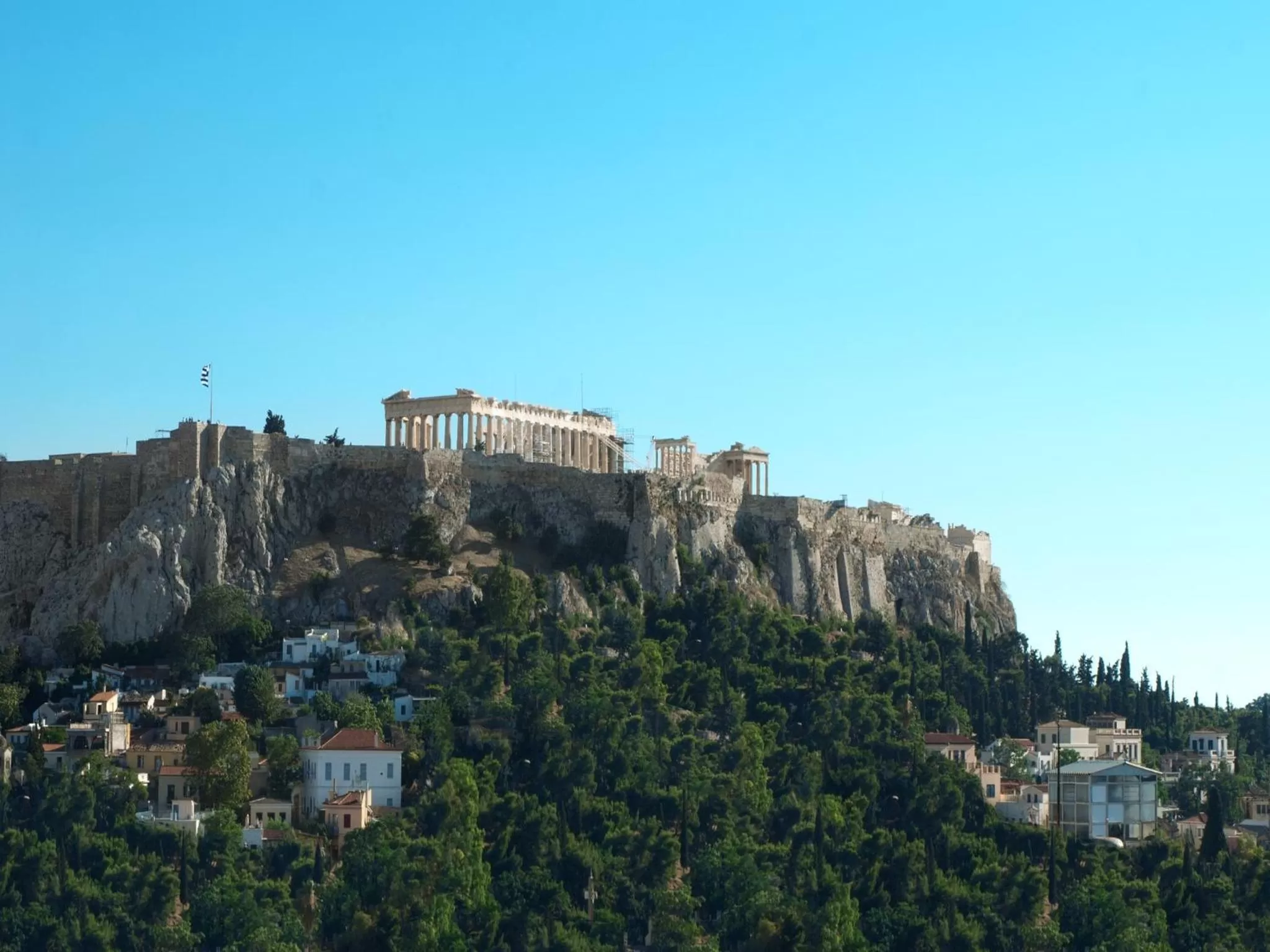 Bird's eye view in Athens Cypria Hotel