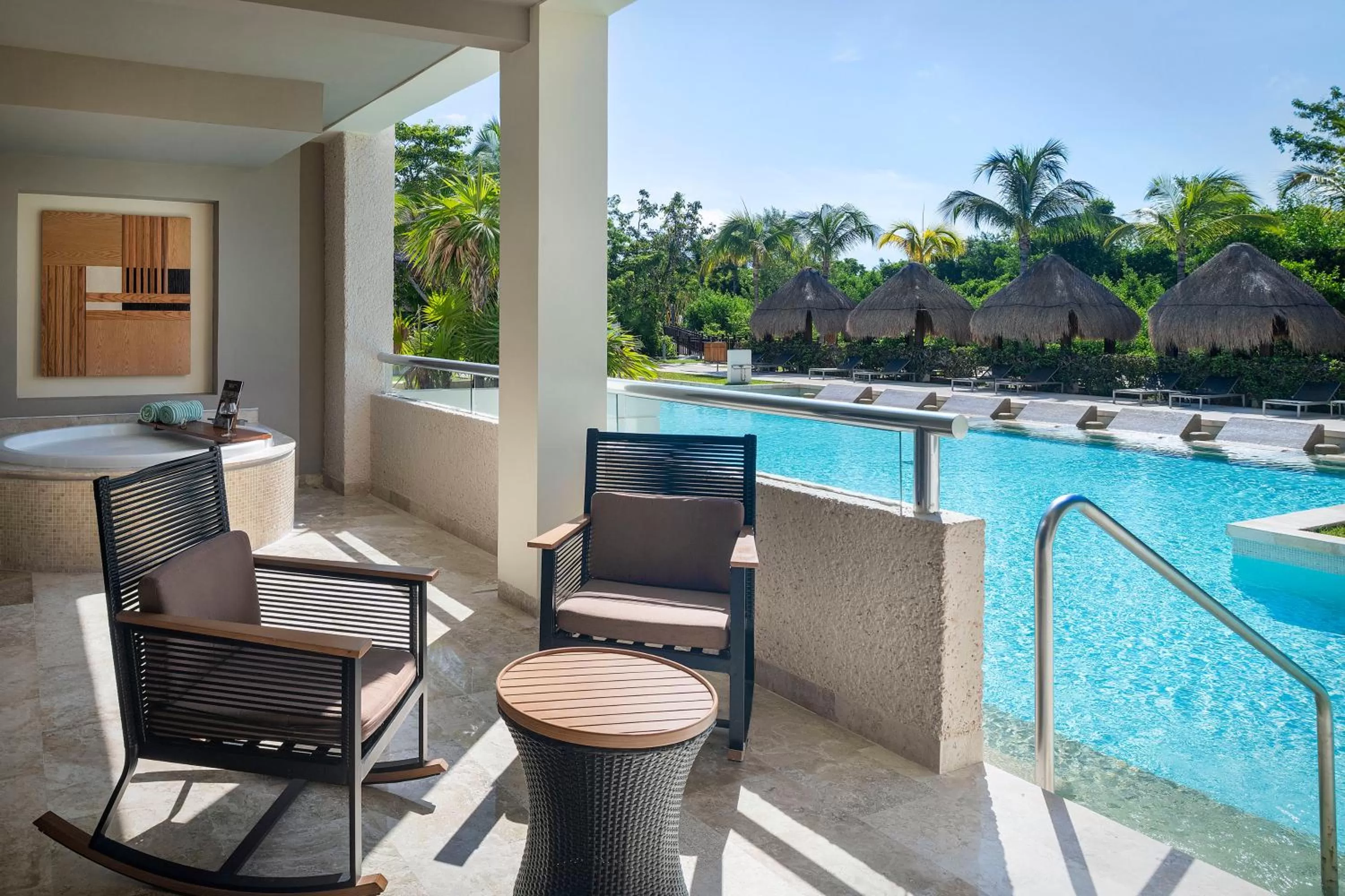The Reserve Master Suite -Swim Up - single occupancy in Paradisus La Perla - Adults Only - Riviera Maya - All Inclusive