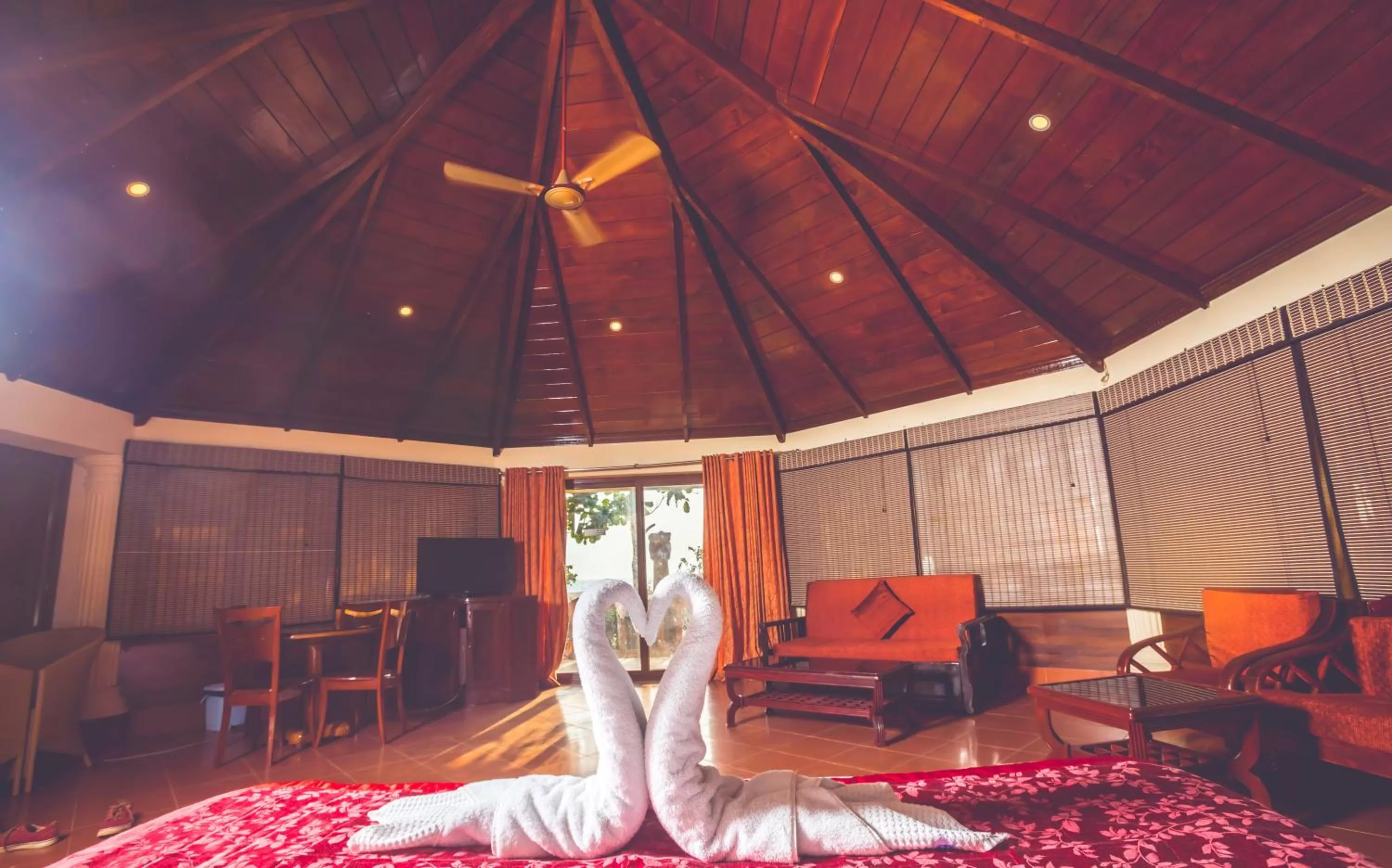 Family Room with Sea View in Malpe Sea Front Cottages