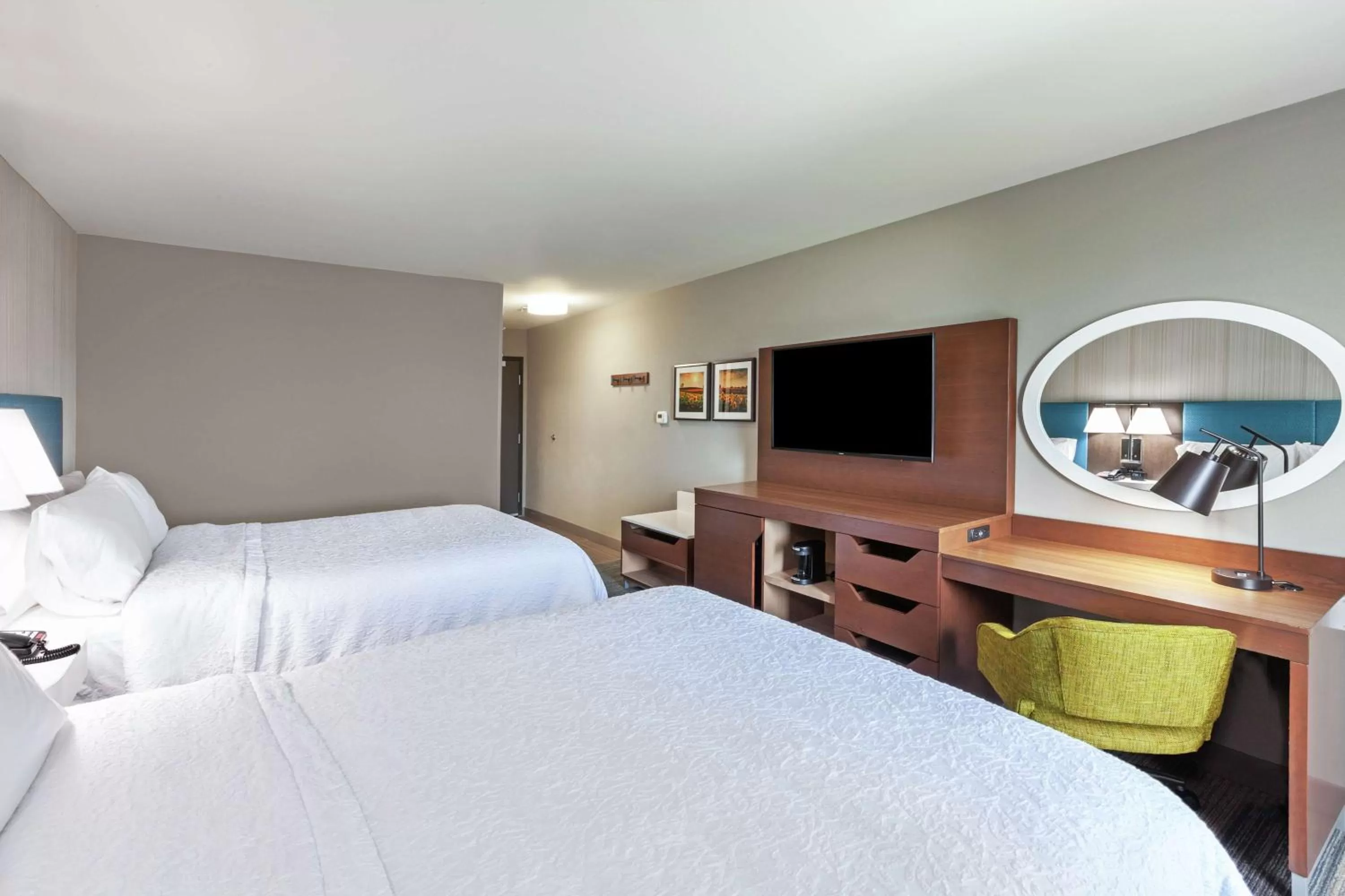 Queen Room with Two Queen Beds - Non-Smoking in Hampton Inn Gardner