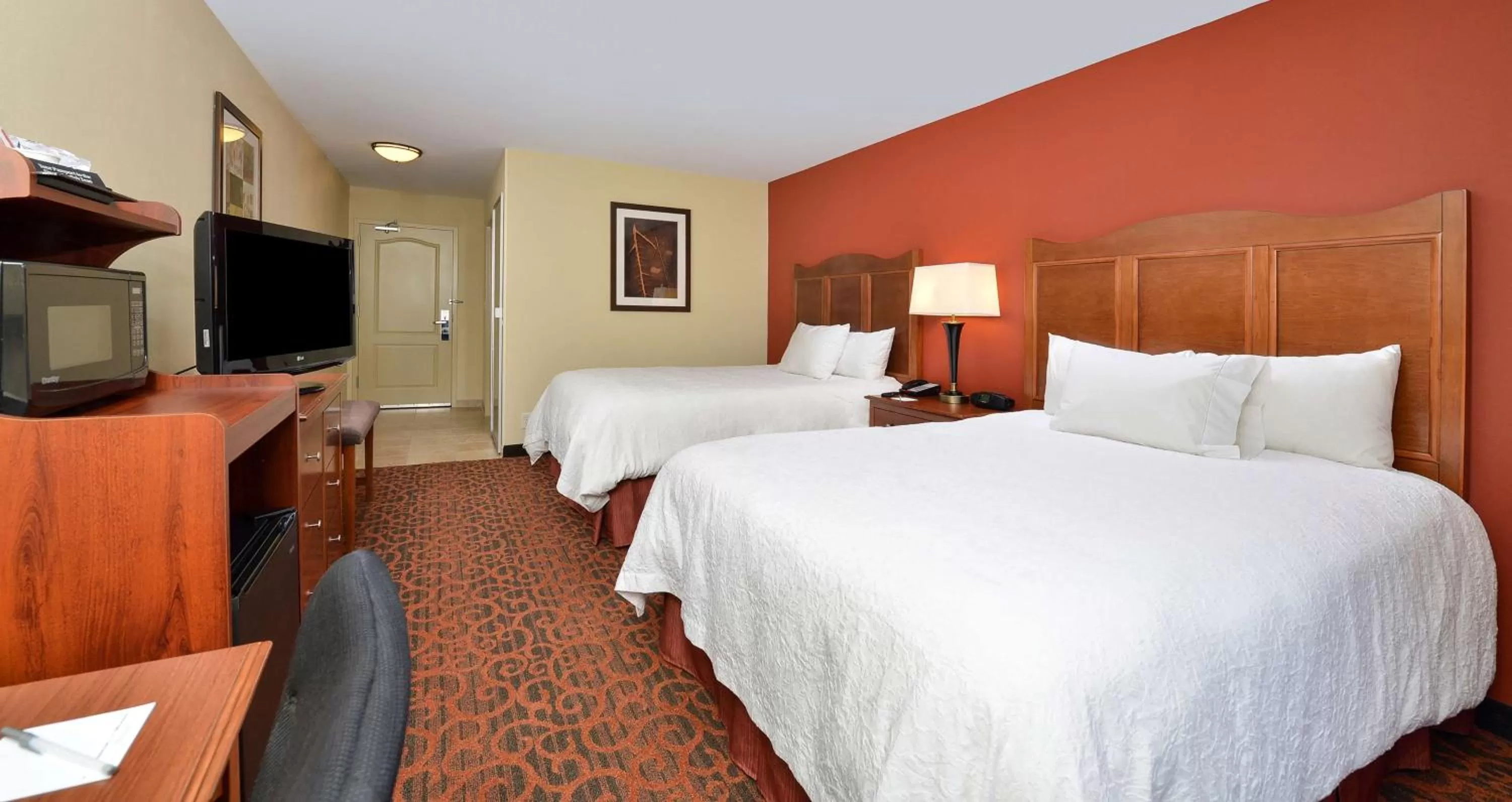 Room with Two Queen Beds - Non-Smoking in Hampton Inn Ottumwa