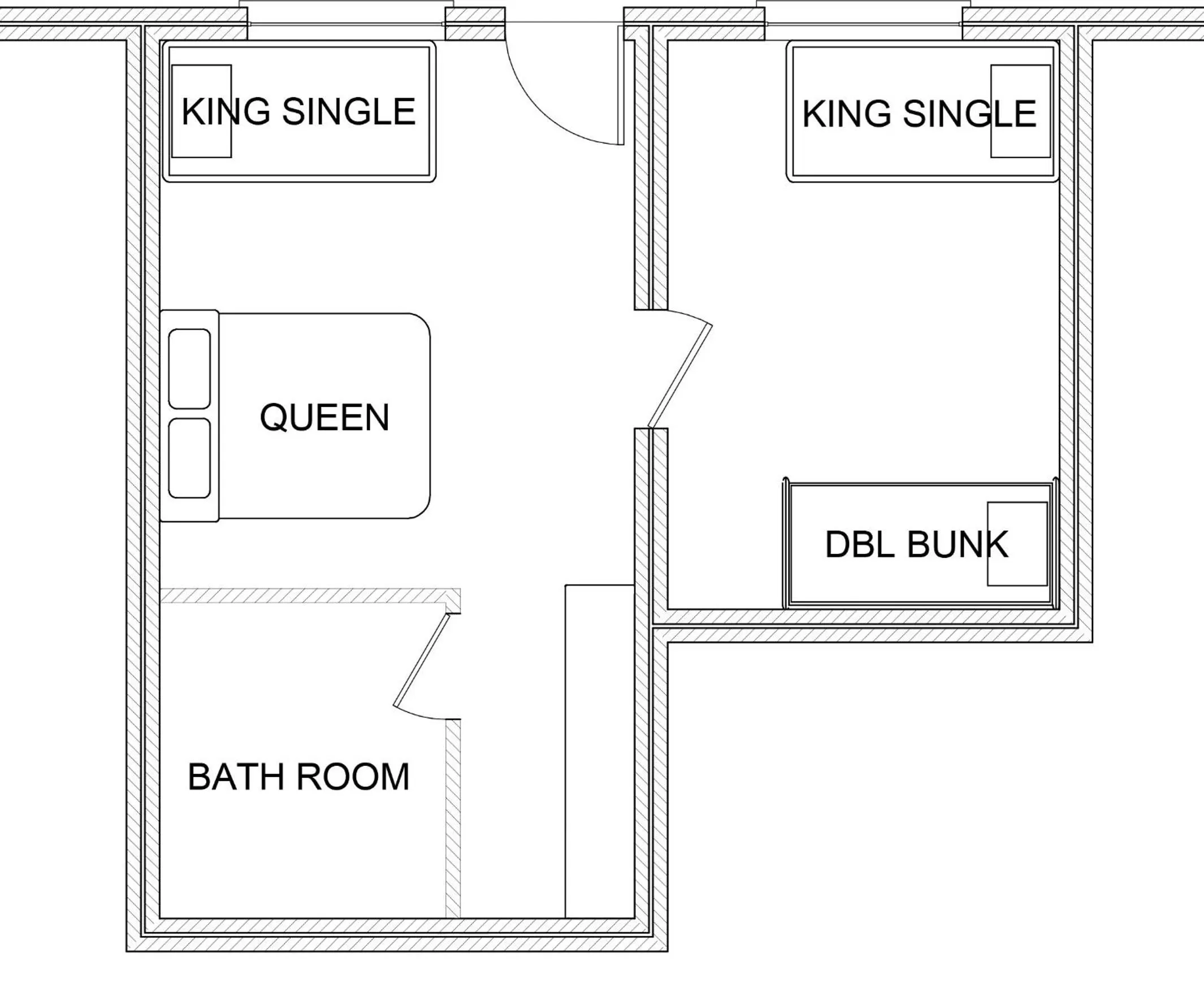 Two-Bedroom Apartment in Peter Allen Motor Inn