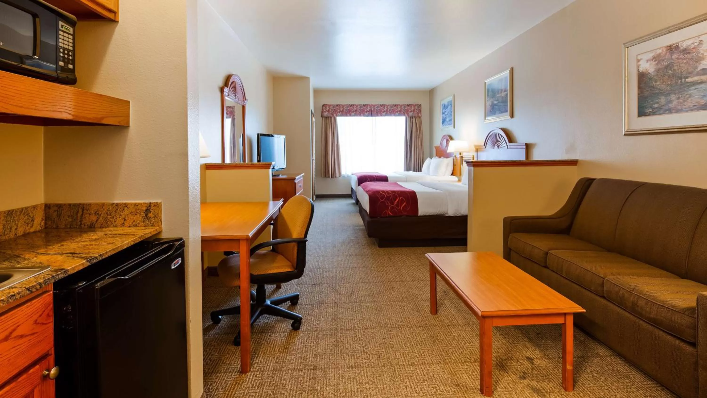Queen Suite with Two Queen Beds - Non-Smoking in SureStay Plus Hotel by Best Western Mesquite