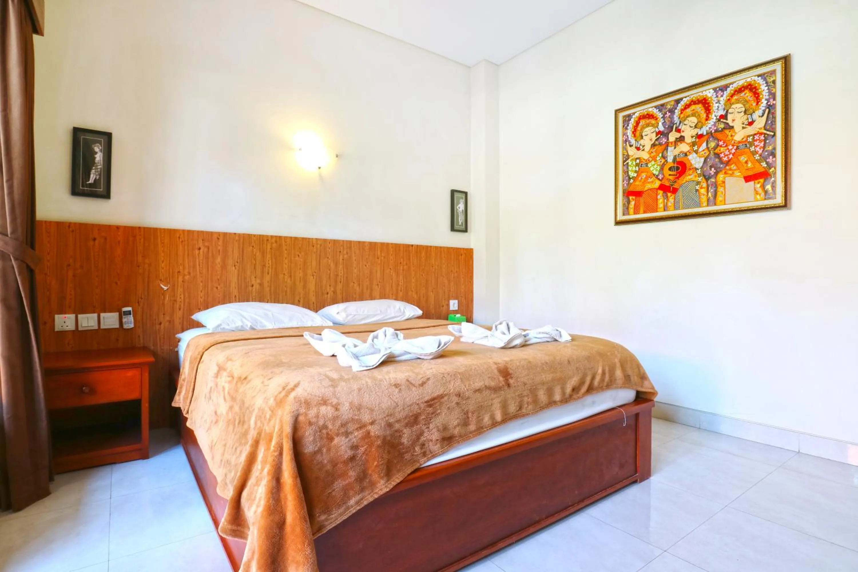 Superior Double or Twin Room with Pool View in Gora Beach Inn