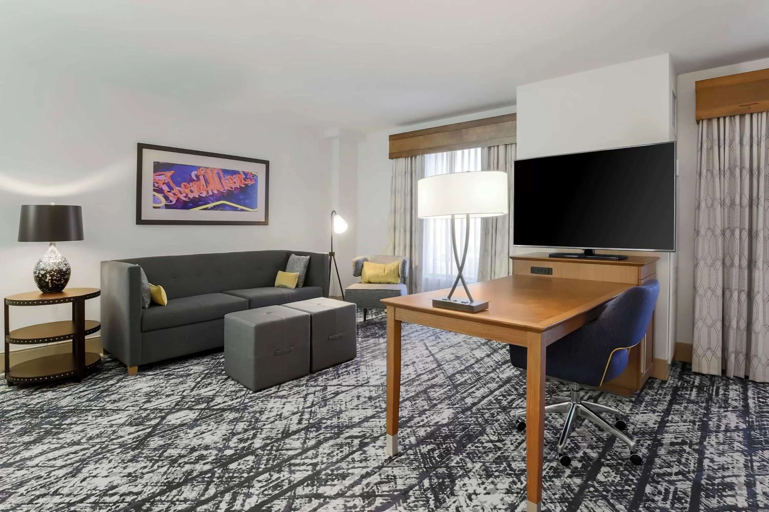 King Studio Suite - Disability Access in Hampton Inn & Suites Austin - Downtown