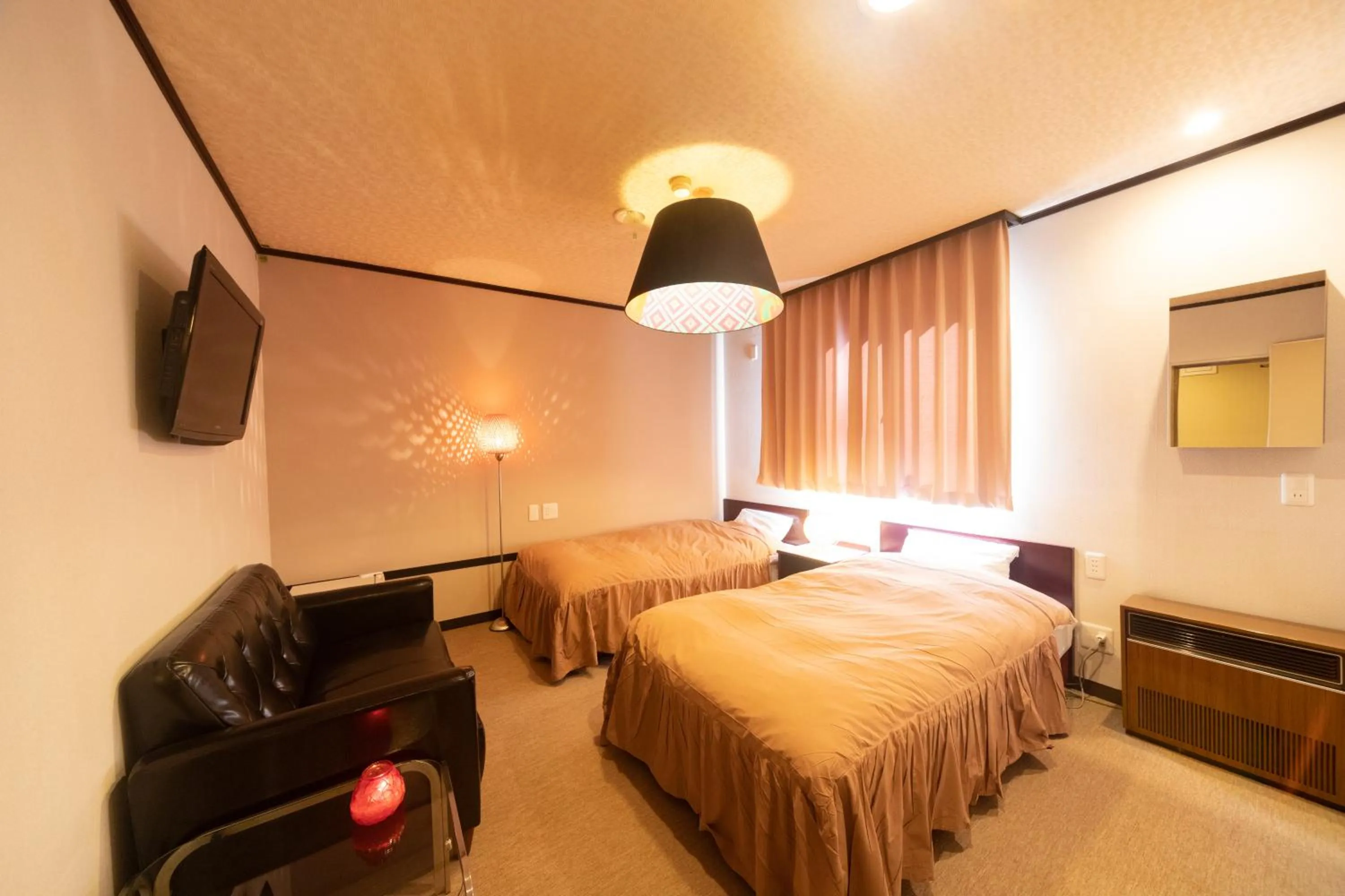 Twin Room with Private Bathroom and Toilet in Kagura White Horse Inn