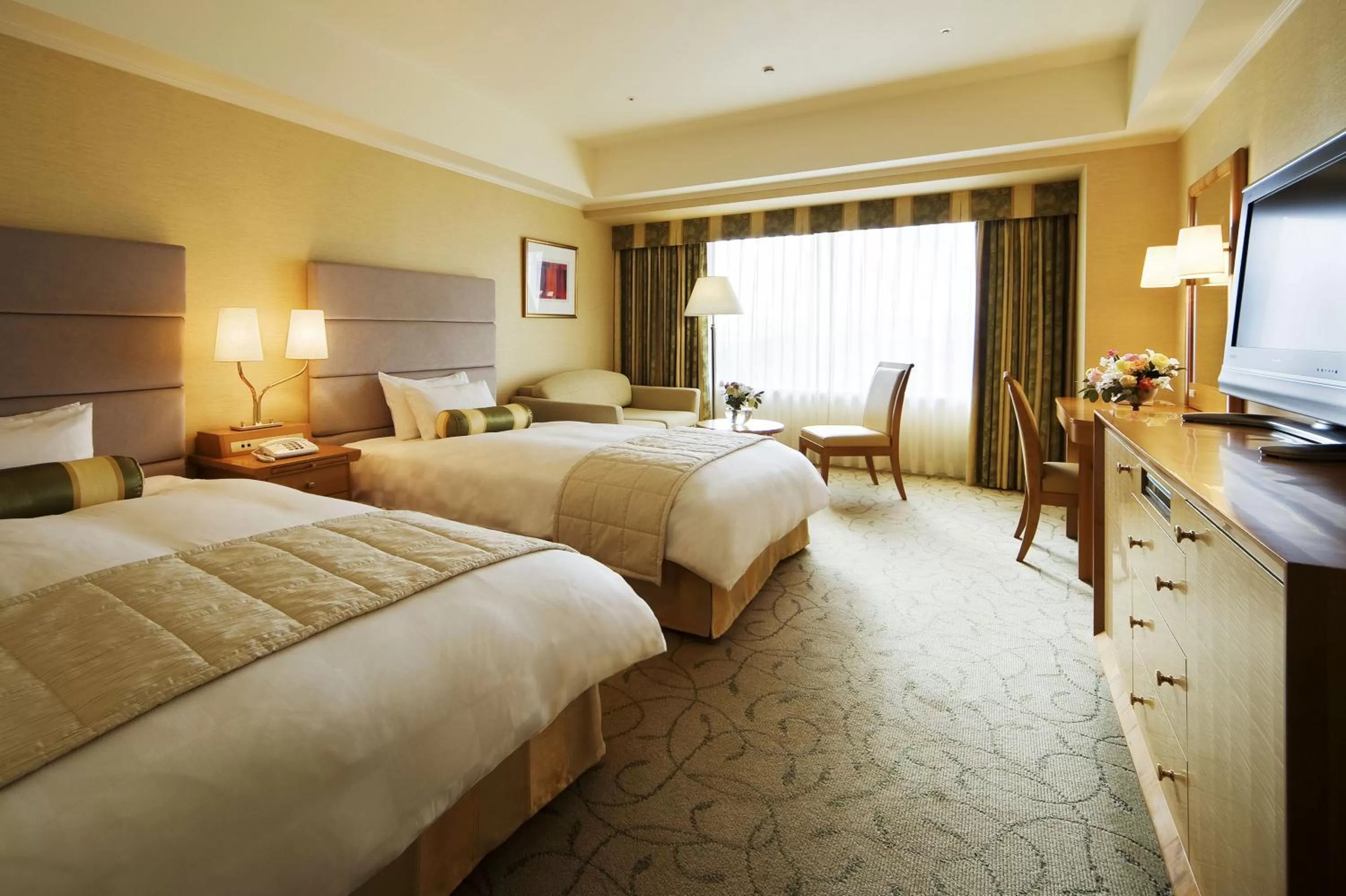 Superior Twin Room with River View - single occupancy - Non-Smoking in Hotel Okura Kyoto