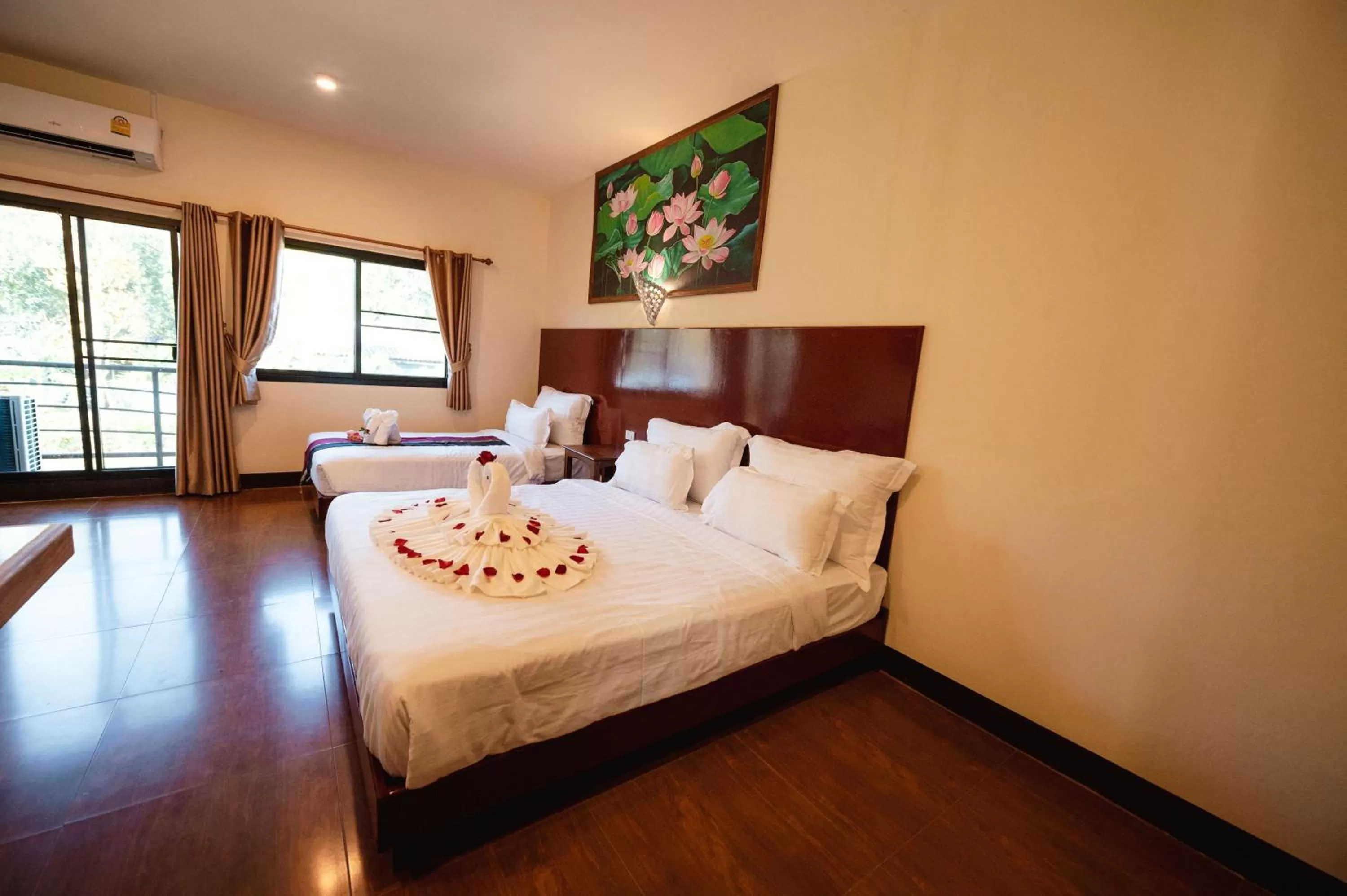 Triple Room with Balcony in Sasidara Resort Nan