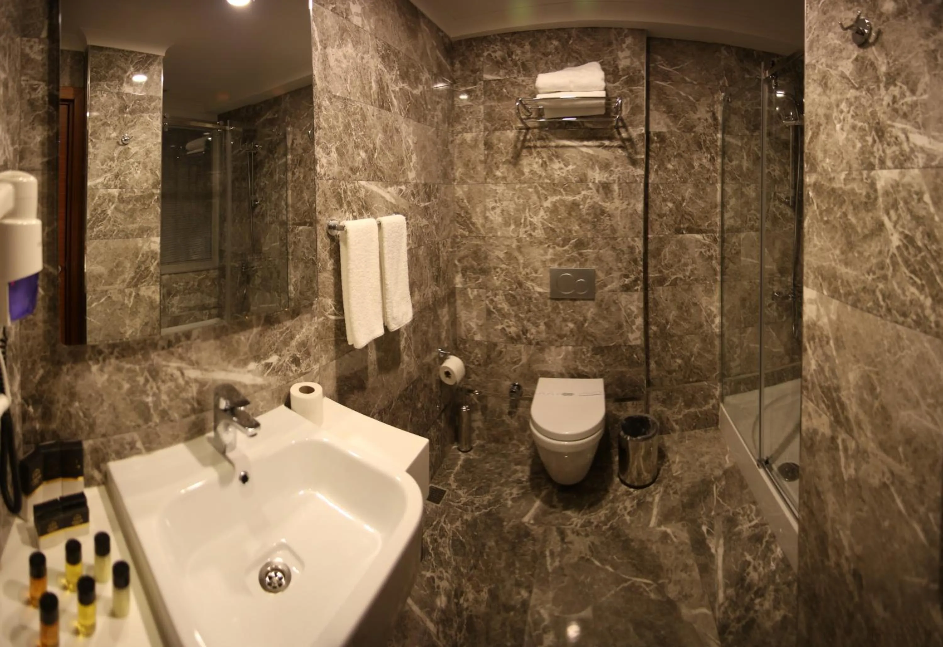 Shower in Mard-inn Hotel