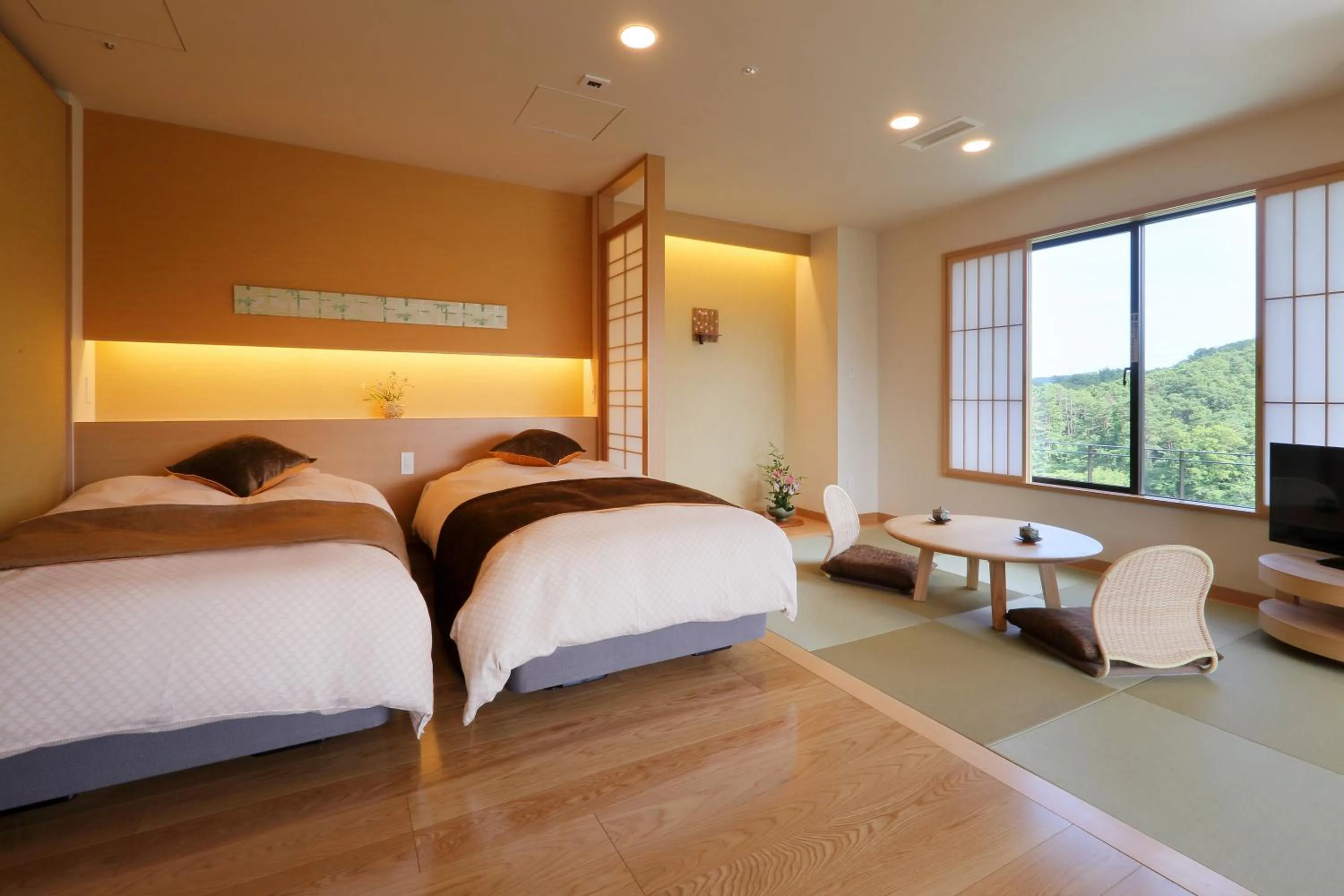 Junior Suite with Mountain View in Ryokusuitei